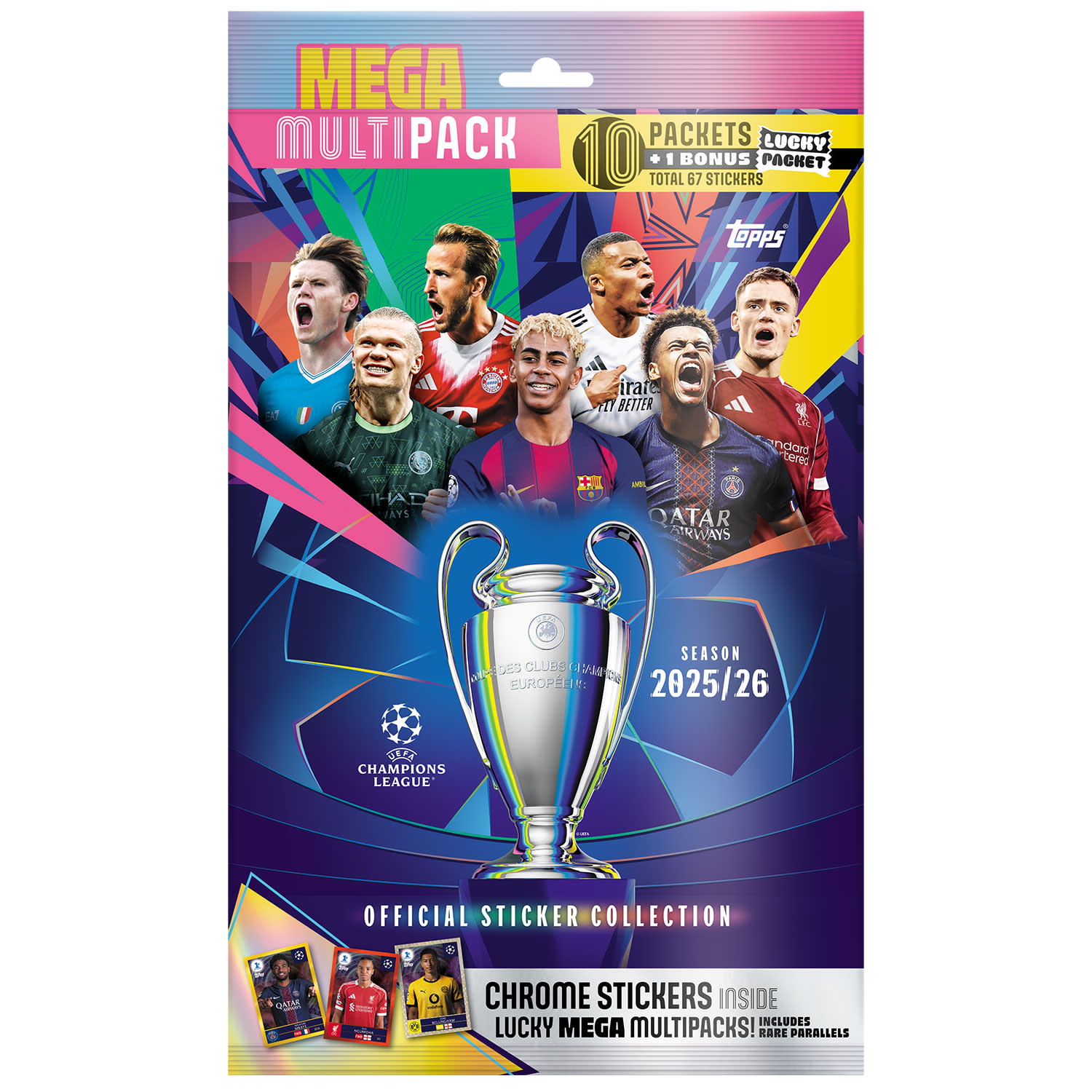 Topps UEFA Champions League 2026 Mega Multipack