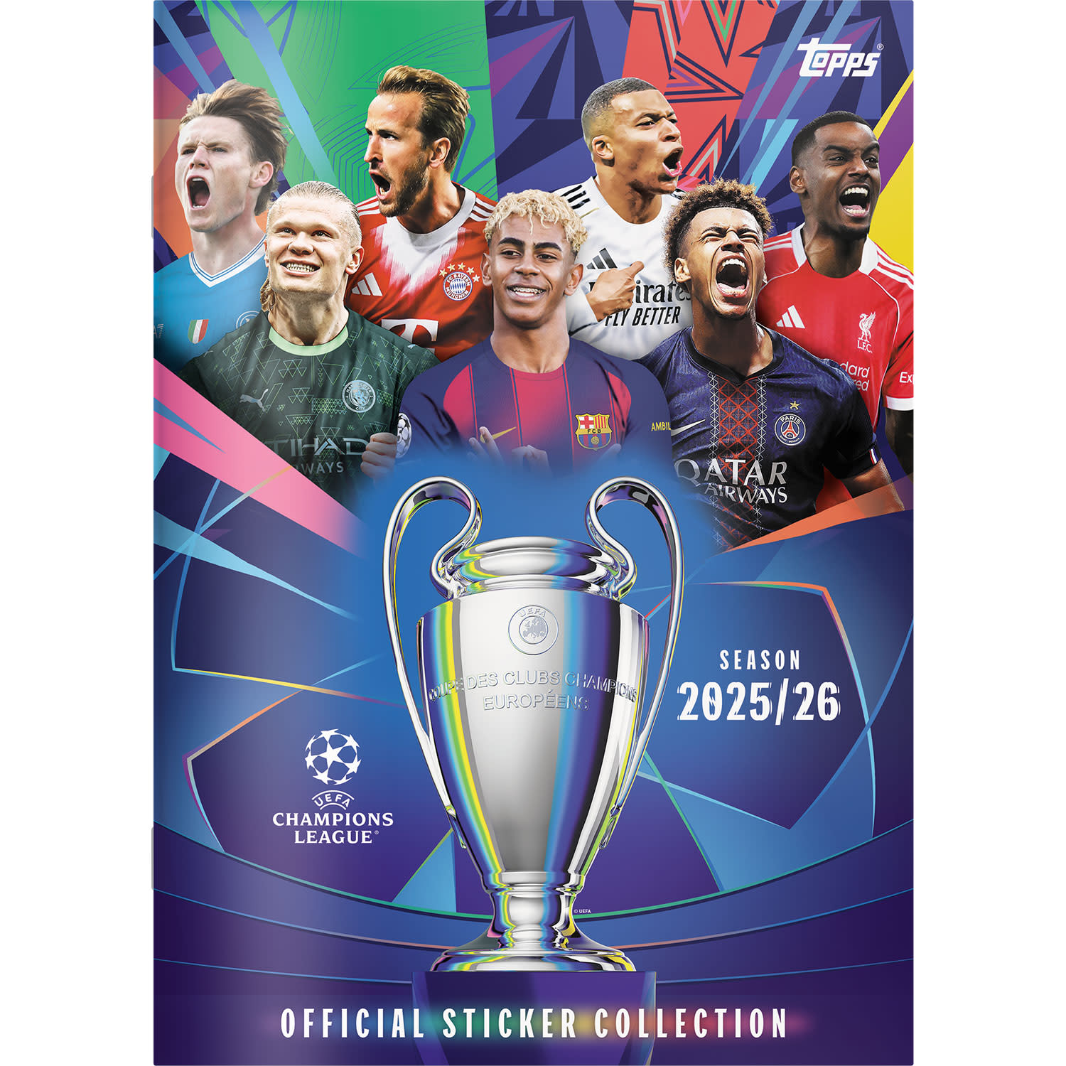 Topps UEFA Champions League 2026 Retail Album