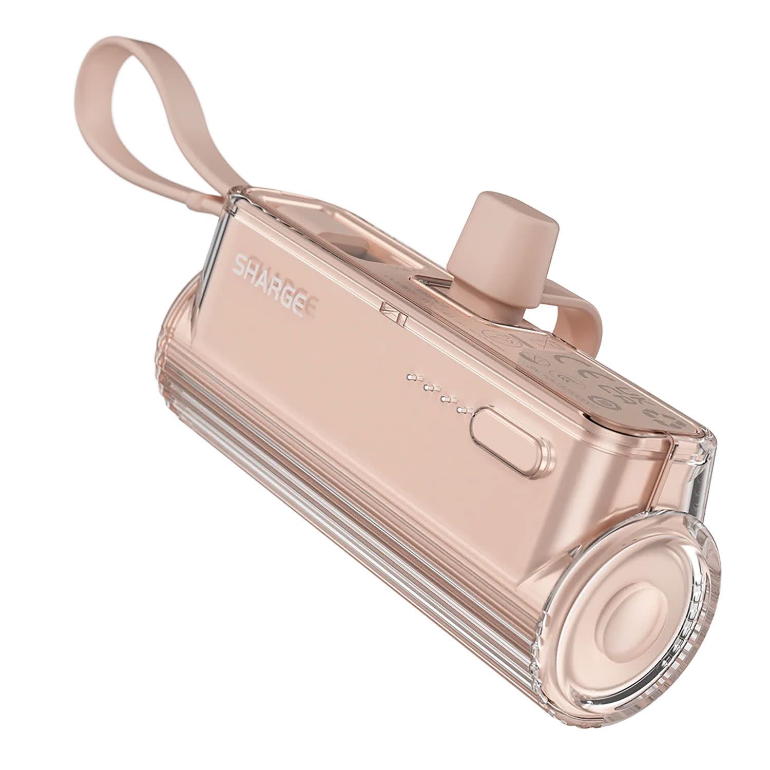 Sharge PowerBank Flow Mini 2 5.000mAhA 22.5W Ροζ