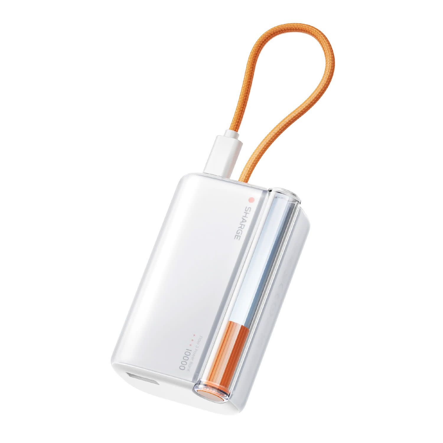 Sharge PowerBank Flow 3 10.000mAh 45W Λευκό
