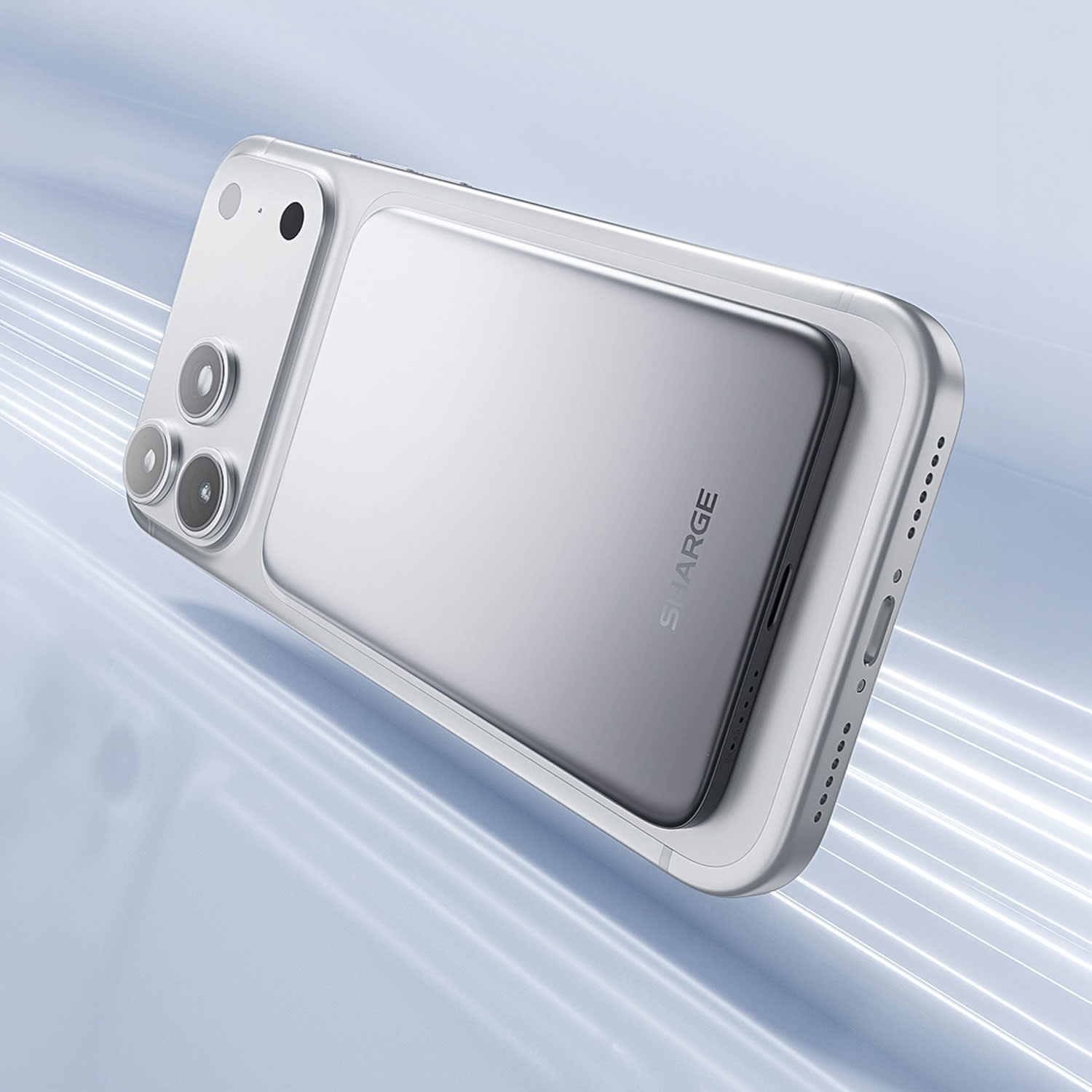 Εικόνα 3 του SHARGE Powerbank με ασύρματη φόρτιση 10000 mAh 1 Θέσης 30W Μαύρο