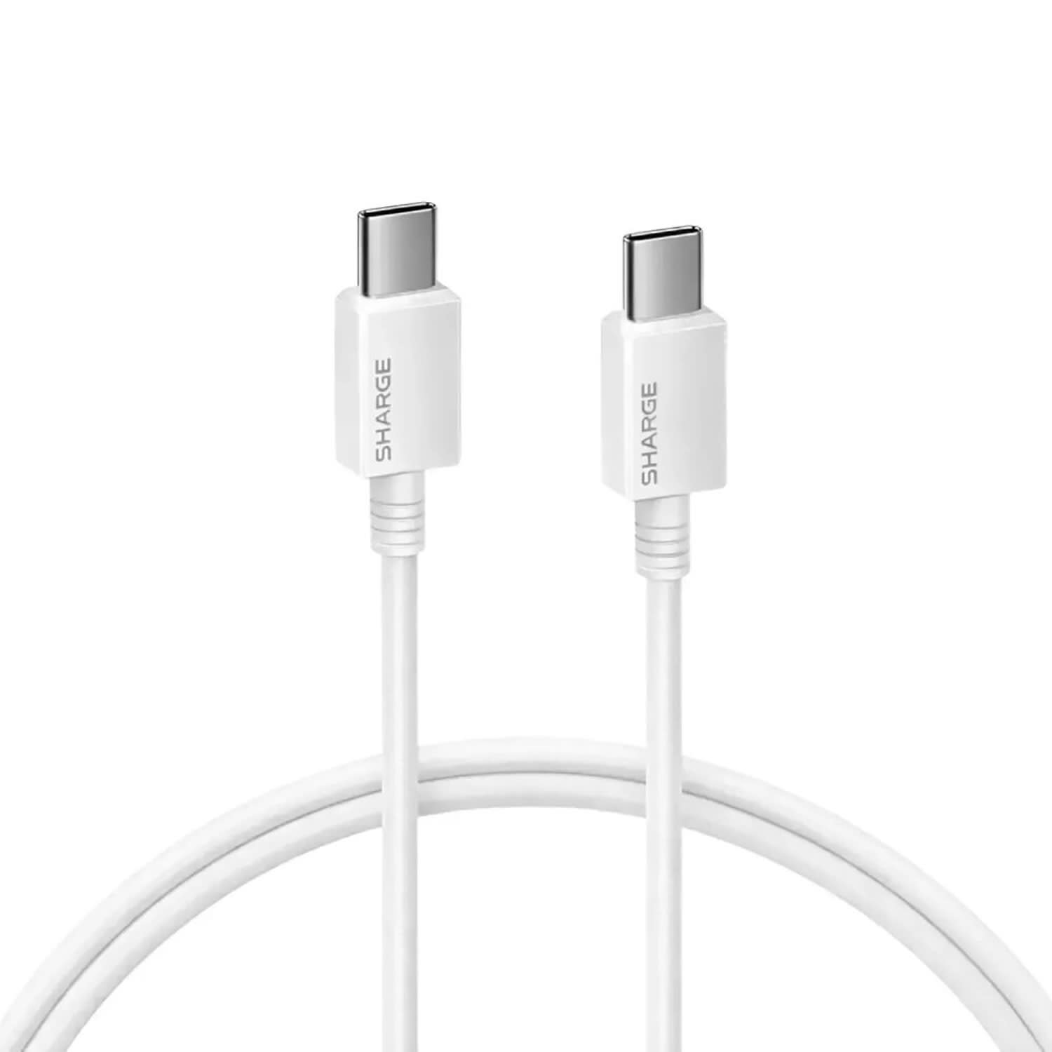 SHARGE Καλώδιο USB-C to USB-C 240W 1.5 m Λευκό