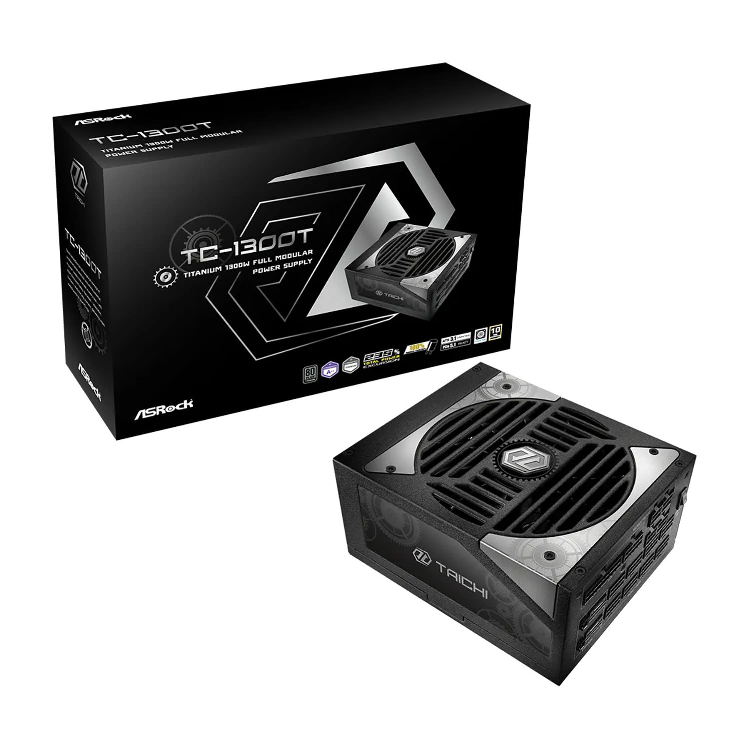 Κάνε κλικ για να δεις την εικόνα 1 του PSU Asrock Taichi 1300W 80 Plus Titianium