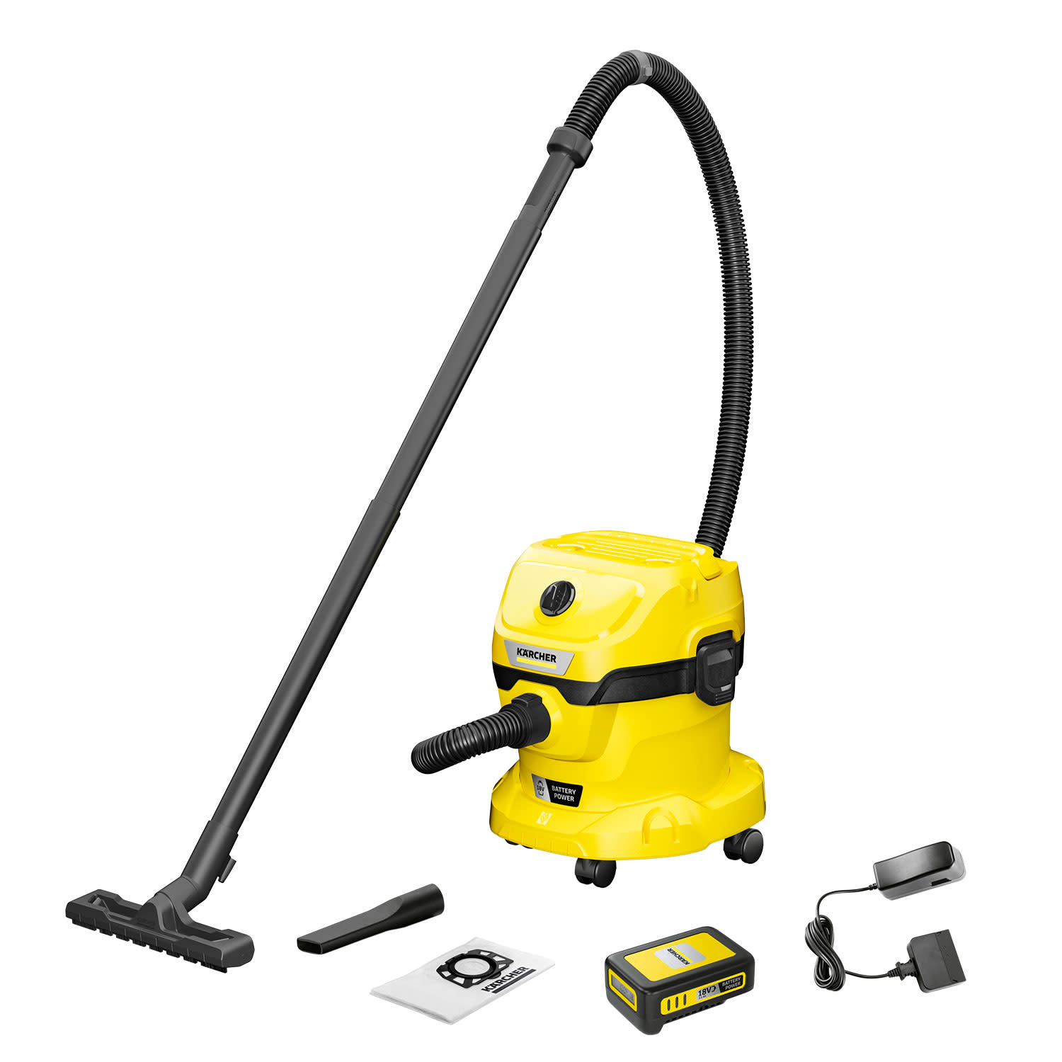 Karcher Σκούπα Με Κάδο WD 2-8
