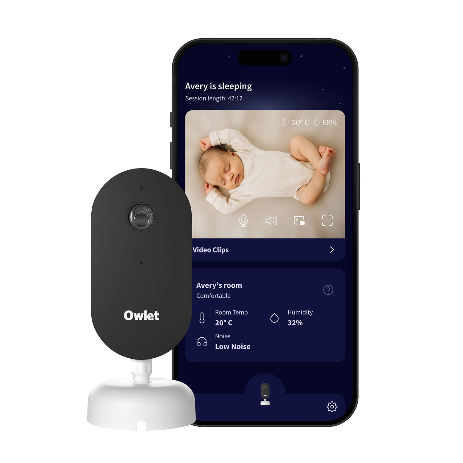 Owlet Dream Sight Baby Monitor BCR3NWIN