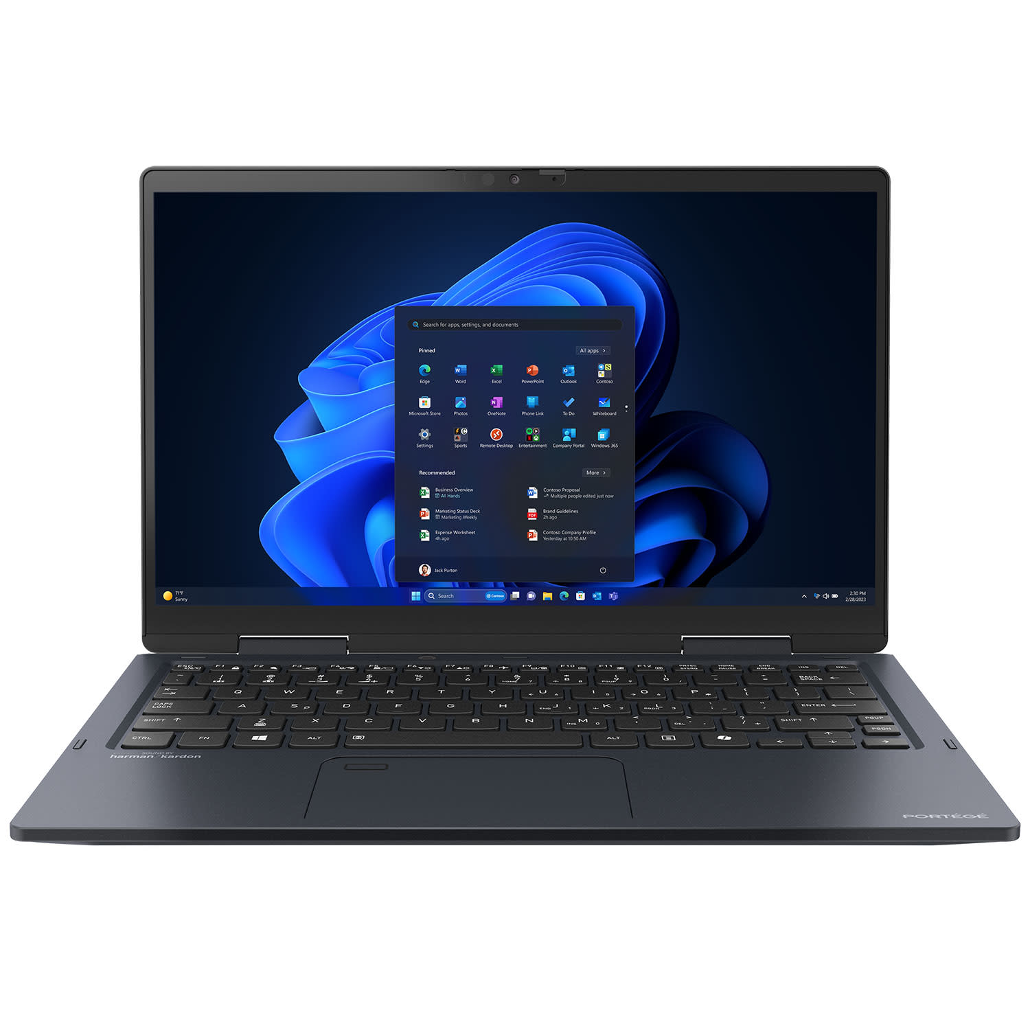Dynabook Portégé X30W-Μ Laptop 13.3" IPS Αφής (Core Ultra 7 155H/32 GB/1 TB/Intel Arc Graphics/Windows 11 Pro)