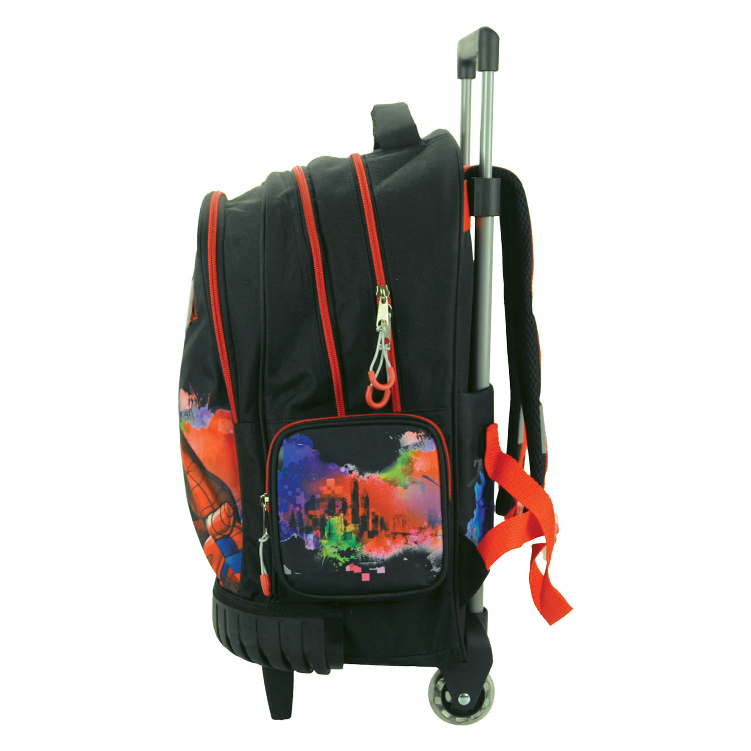 Εικόνα 4 του Gim Τσάντα Trolley Δημοτικού Spiderman Global