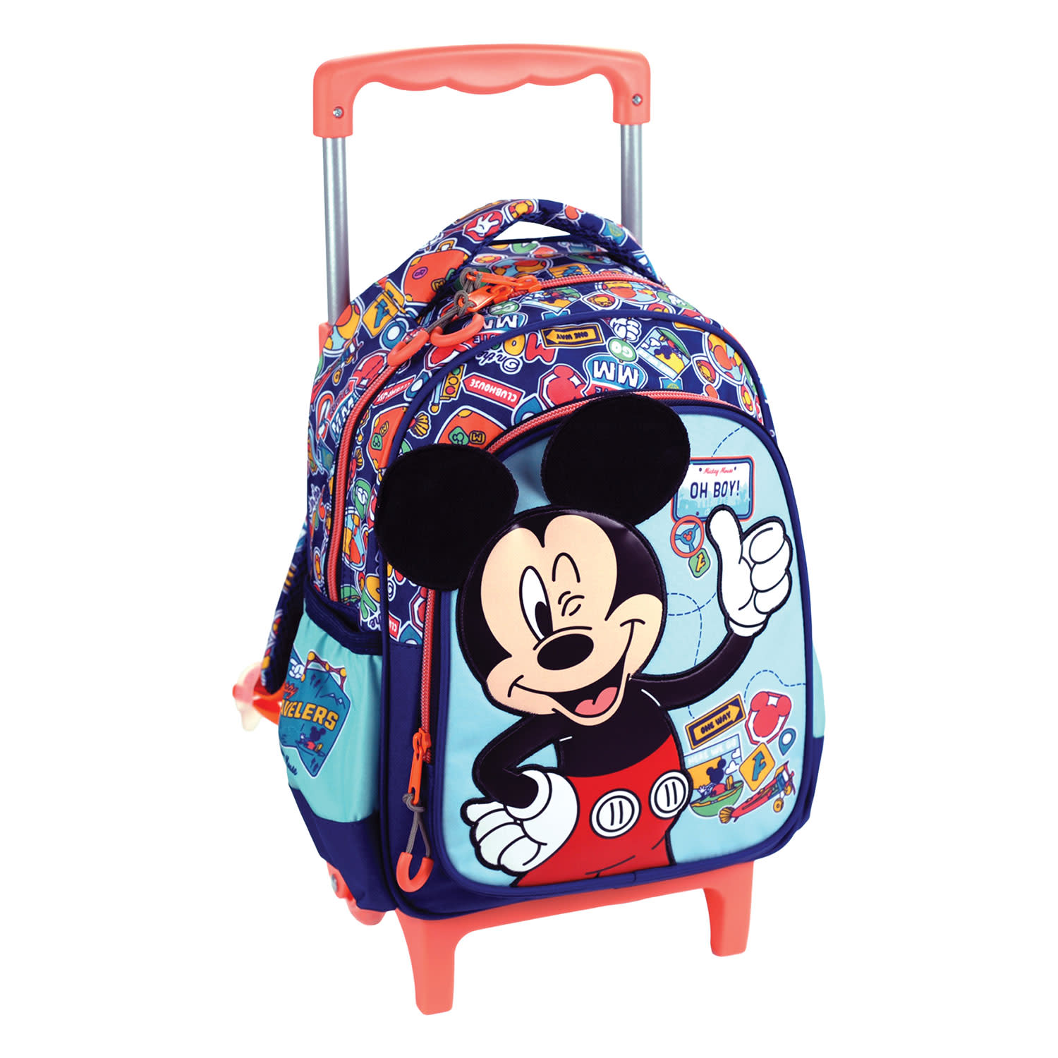 Εικόνα 1 του Gim Τσάντα Trolley Νηπιαγωγείου Mickey Fun Travels