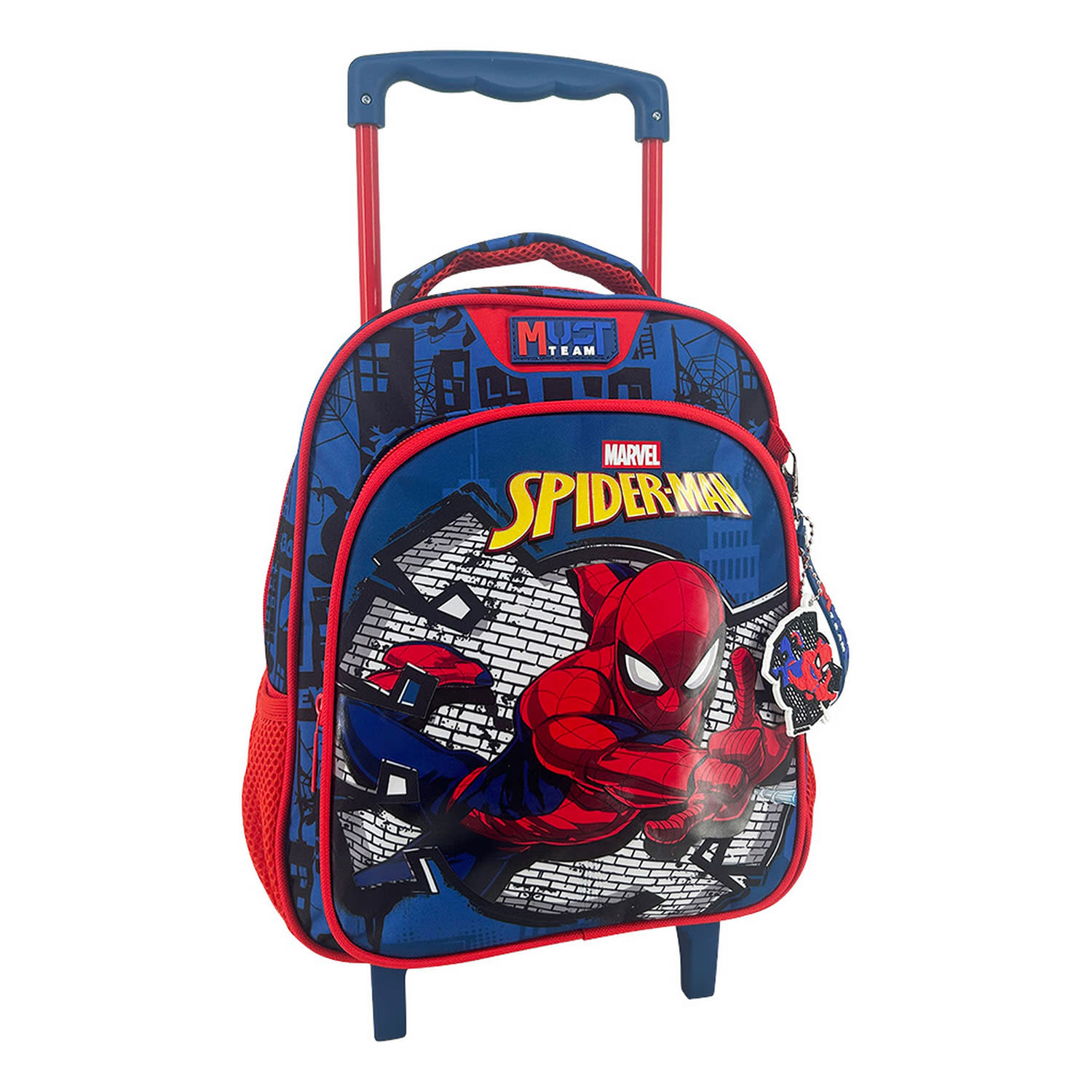 Εικόνα 1 του Must Team Τσάντα Trolley Νηπιαγωγείου Spiderman Blue