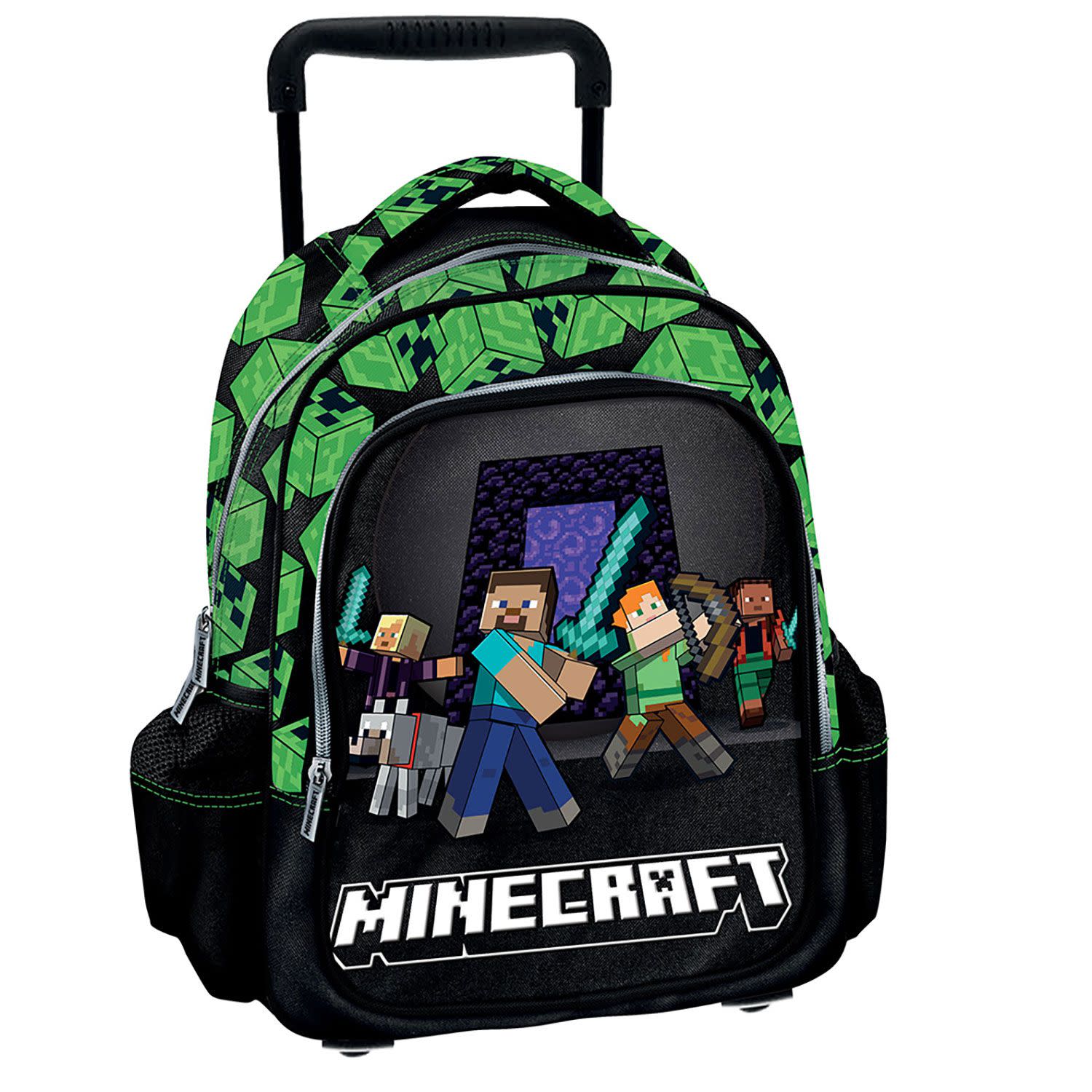 Graffiti Τσάντα Trolley Νηπιαγωγείου Squad Minecraft