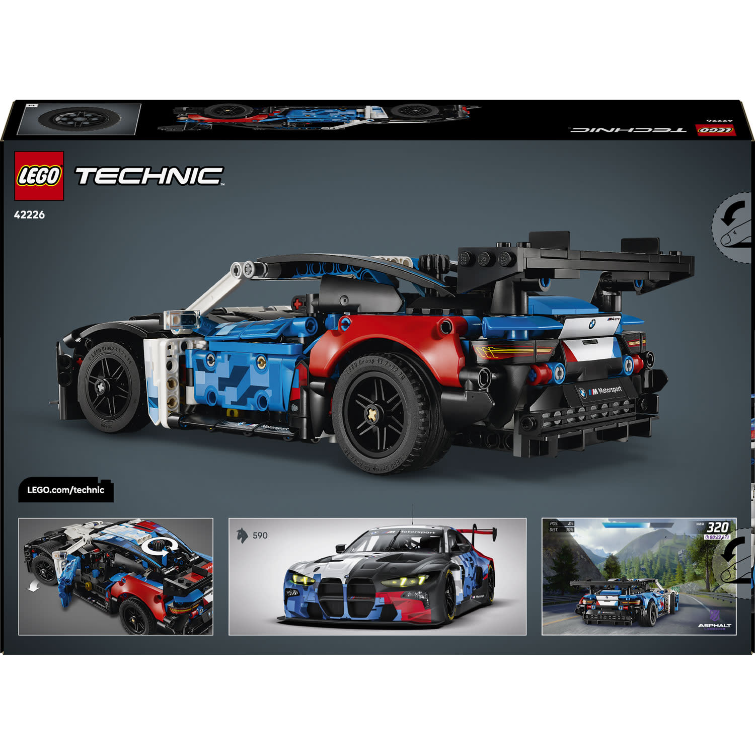 Εικόνα 8 του LEGO 42226 BMW M4 GT3 EVO Race Car
