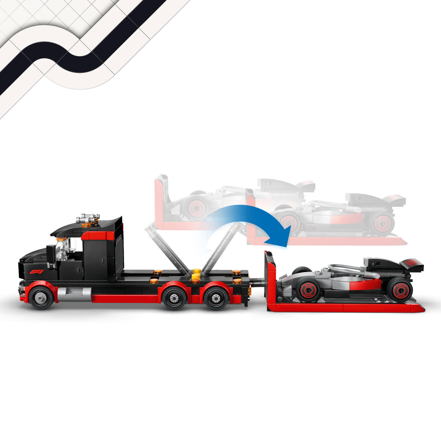 Εικόνα 3 του LEGO 60493 F1® Display Truck with Audi F1® Race Car