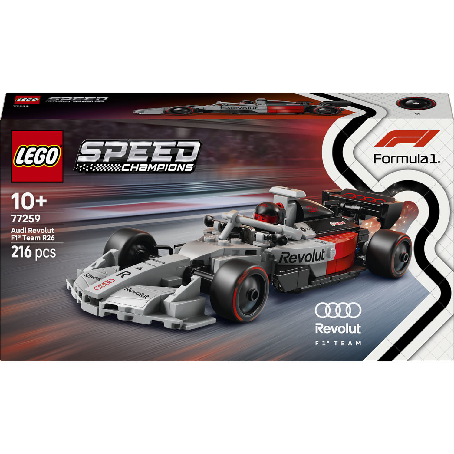 LEGO 77259 Audi Revolut F1® Team R26 Race Car