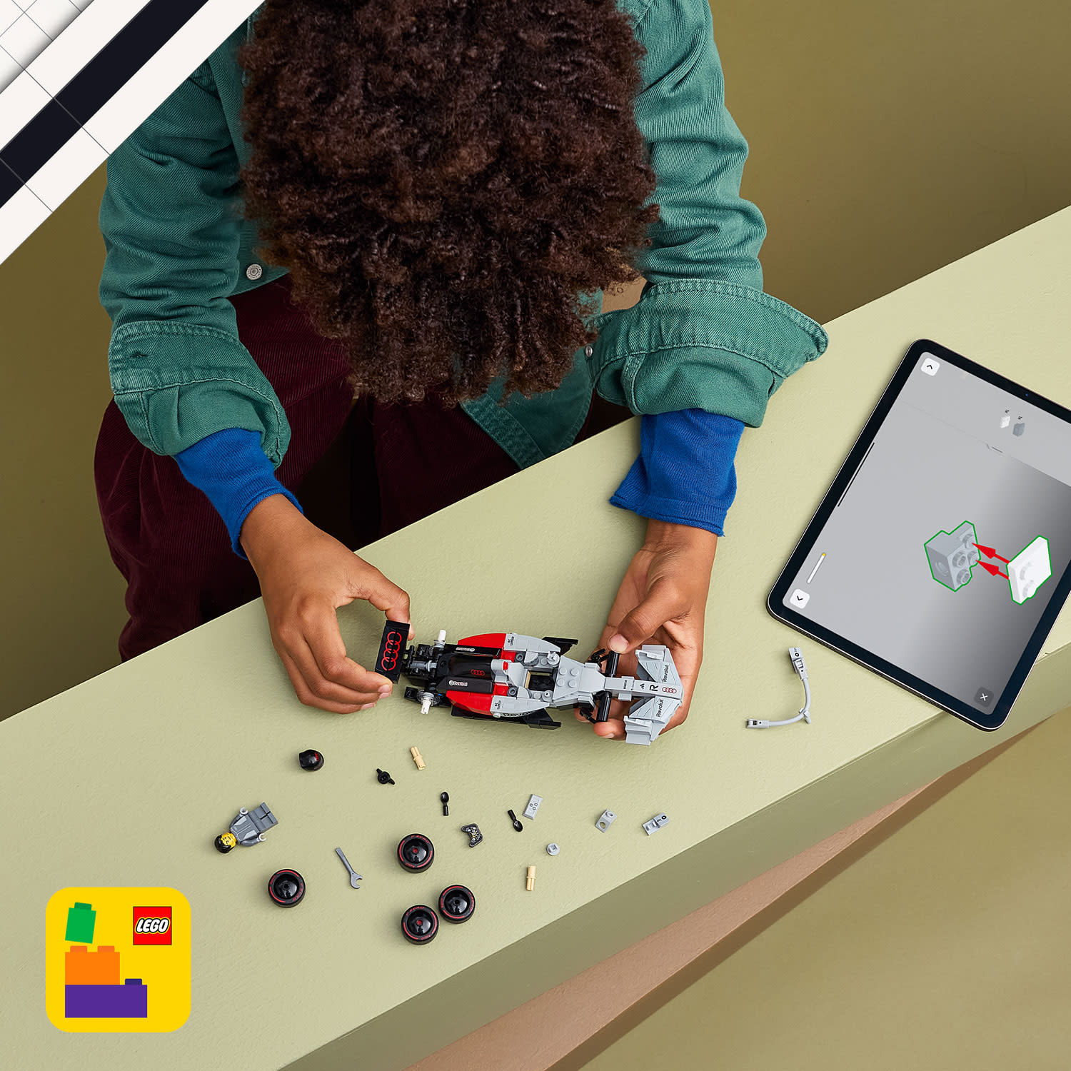 Εικόνα 5 του LEGO 77259 Audi Revolut F1® Team R26 Race Car