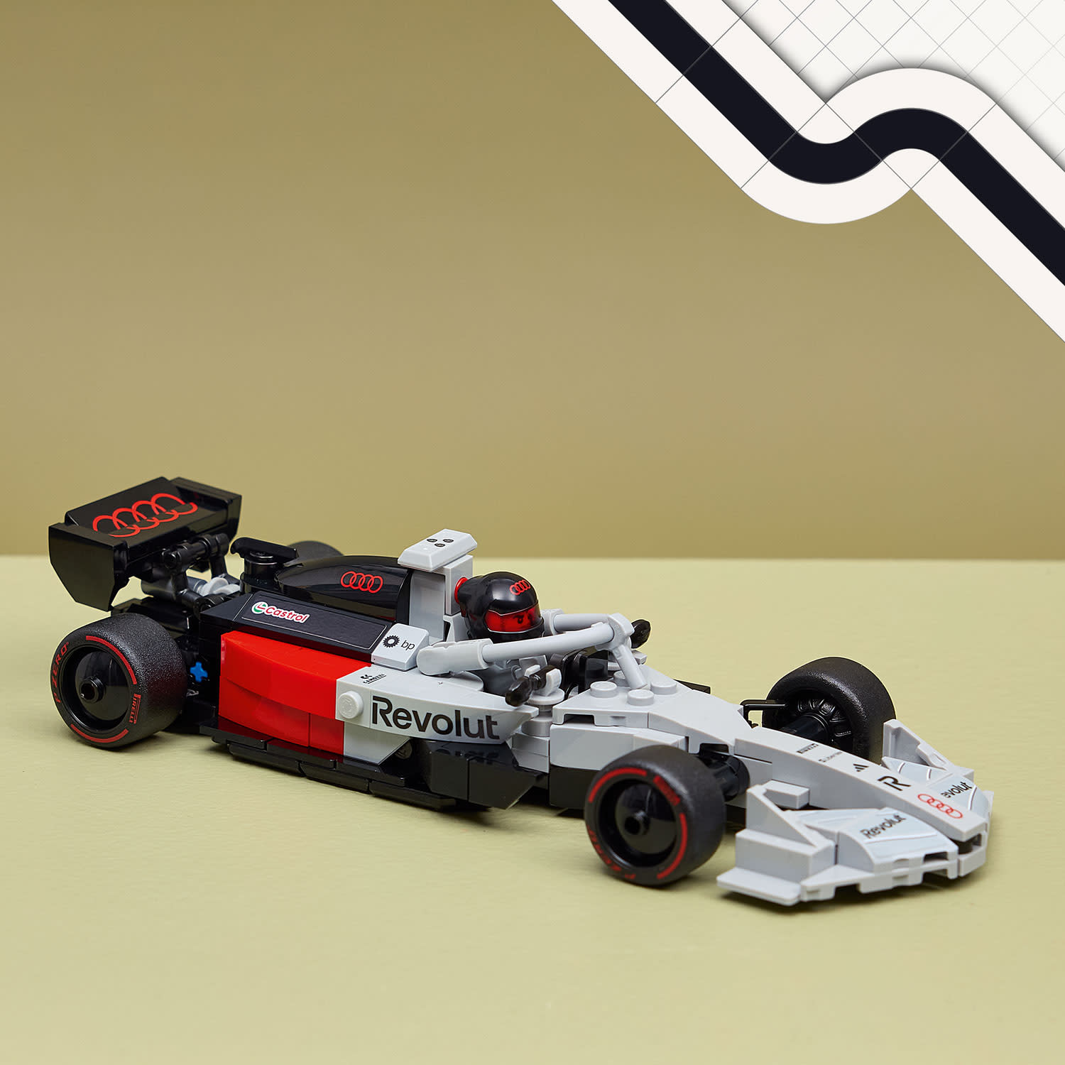 Εικόνα 7 του LEGO 77259 Audi Revolut F1® Team R26 Race Car
