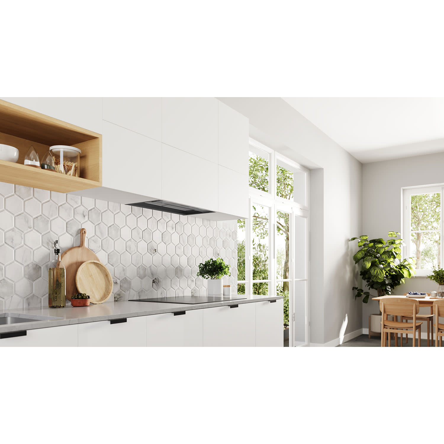 Εικόνα 4 του Pitsos PID6D76G Απορροφητήρας Εντοιχιζόμενος