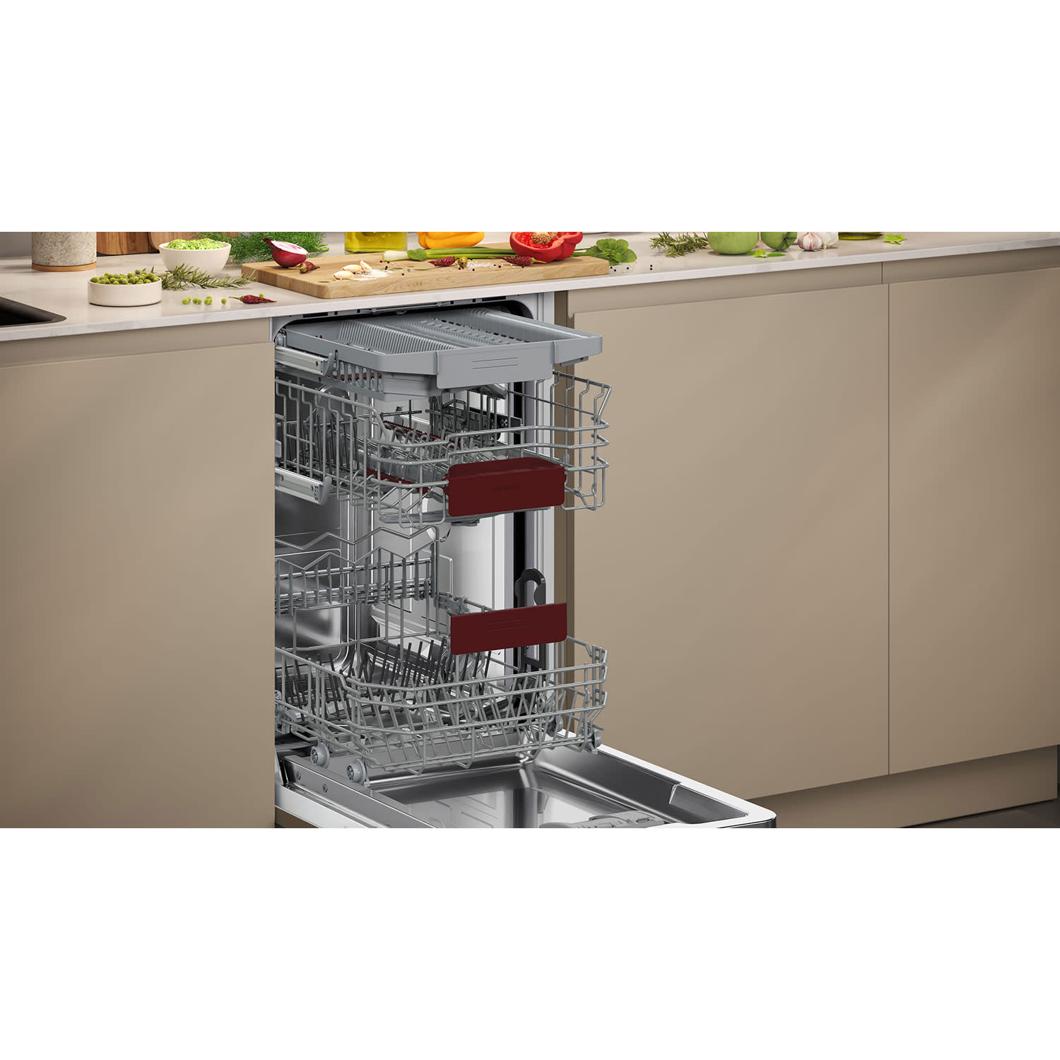 Εικόνα 3 του Neff S855EMX34E Πλυντήριο Πιάτων Εντοιχιζόμενο 44,80 cm