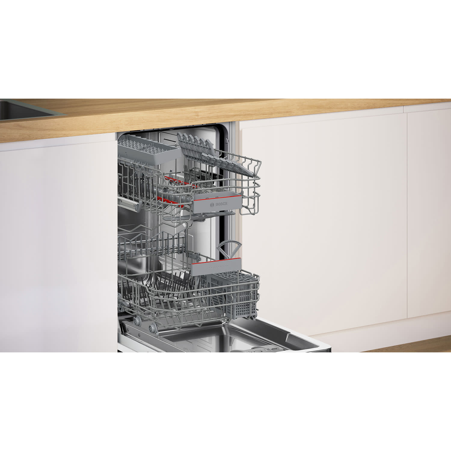 Εικόνα 3 του Bosch SPV4EKX17E Πλυντήριο Πιάτων Εντοιχιζόμενο 44,80 cm