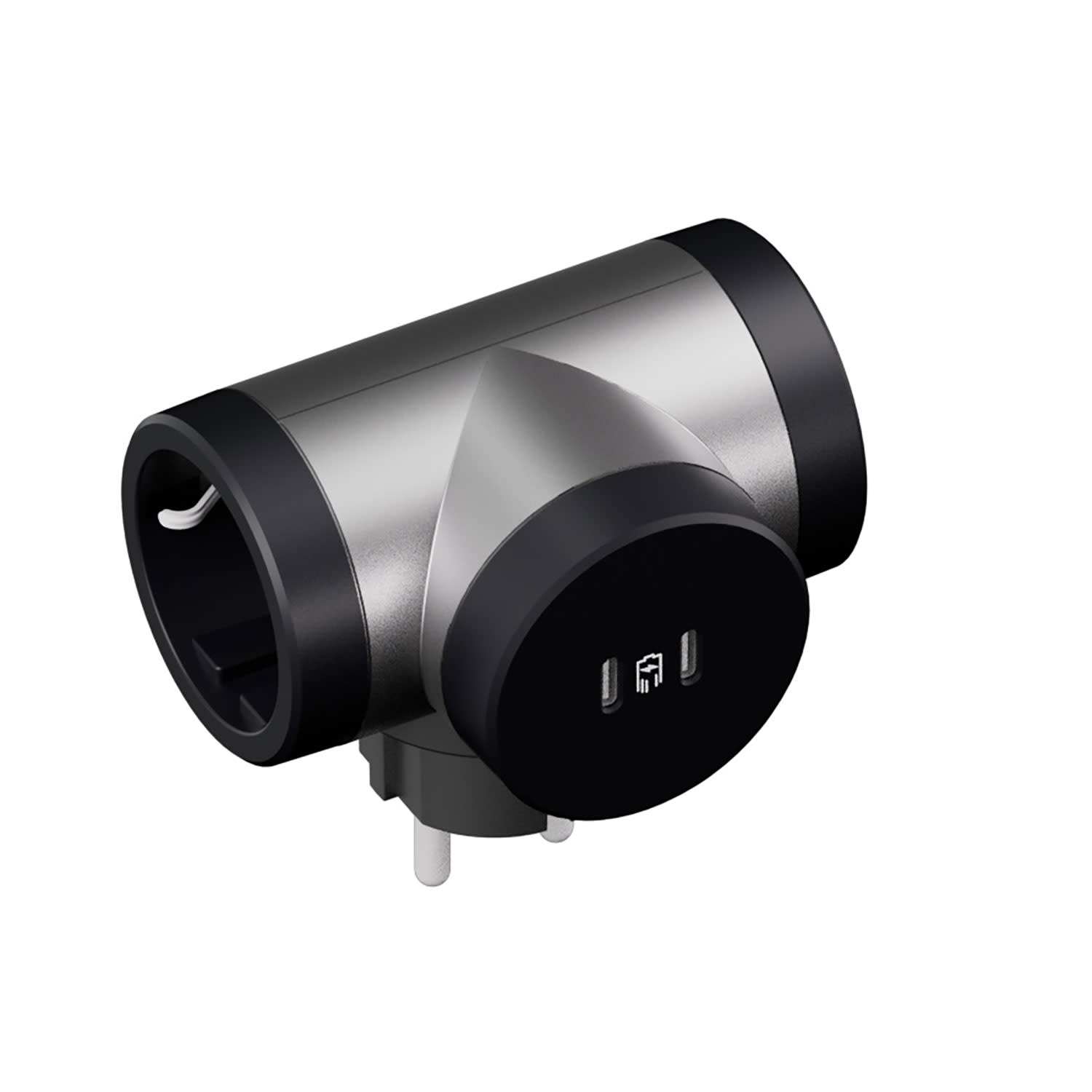 Κάνε κλικ για να δεις την εικόνα 1 του Legrand Πολύπριζο 2 Θέσεων Σούκο USB C+C