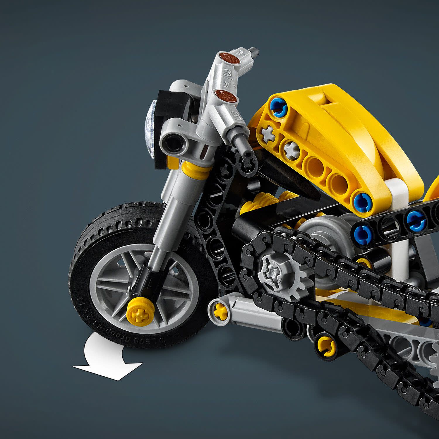 Εικόνα 3 του LEGO  Technic Κίτρινη Μοτοσικλέτα 42225