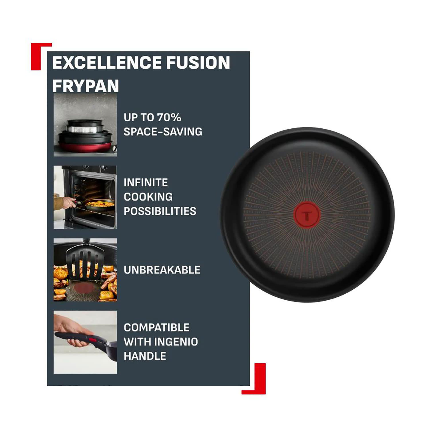 Εικόνα 10 του Tefal Ingenio Excellence Τηγάνι 28,00 cm