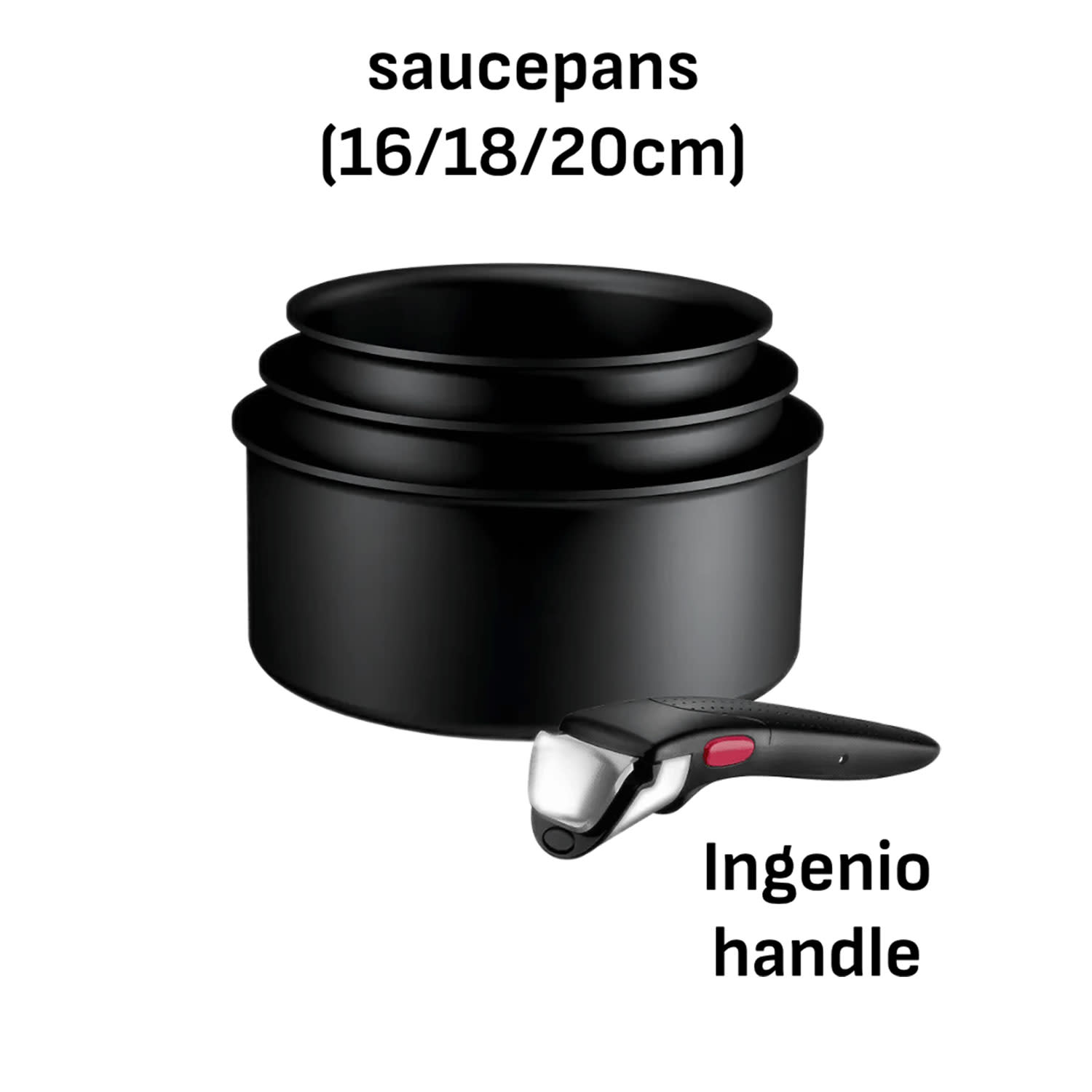 Κάνε κλικ για να δεις την εικόνα 3 του Tefal Κατσαρόλα Ingenio Excellence 16,00 - 20,00 cm