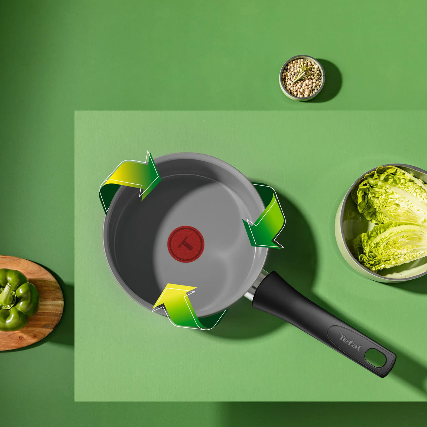 Κάνε κλικ για να δεις την εικόνα 3 του Tefal Κατσαρόλα Renewal 16,00 cm