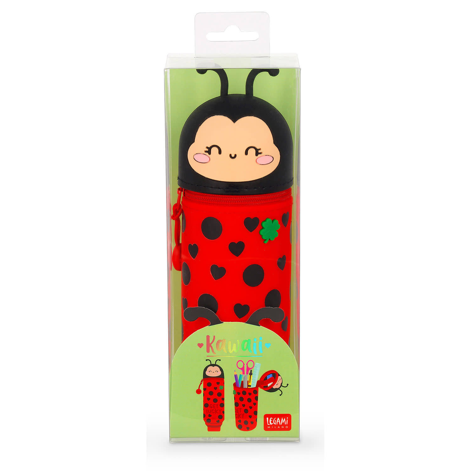 Εικόνα 5 του Legami Κασετίνα Βαρελάκι Ladybug 2in1