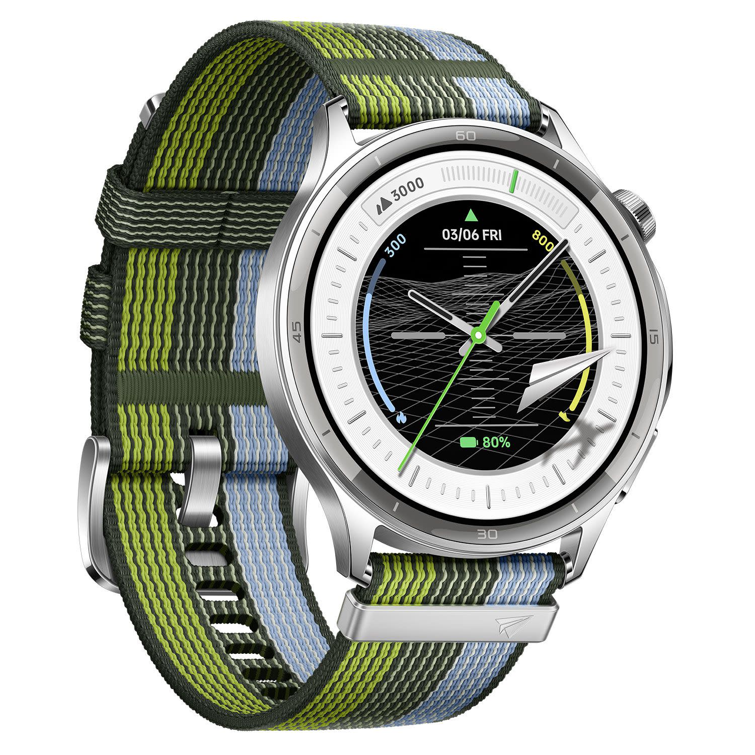 Κάνε κλικ για να δεις την εικόνα 3 του OPPO Watch S Silver Gleam