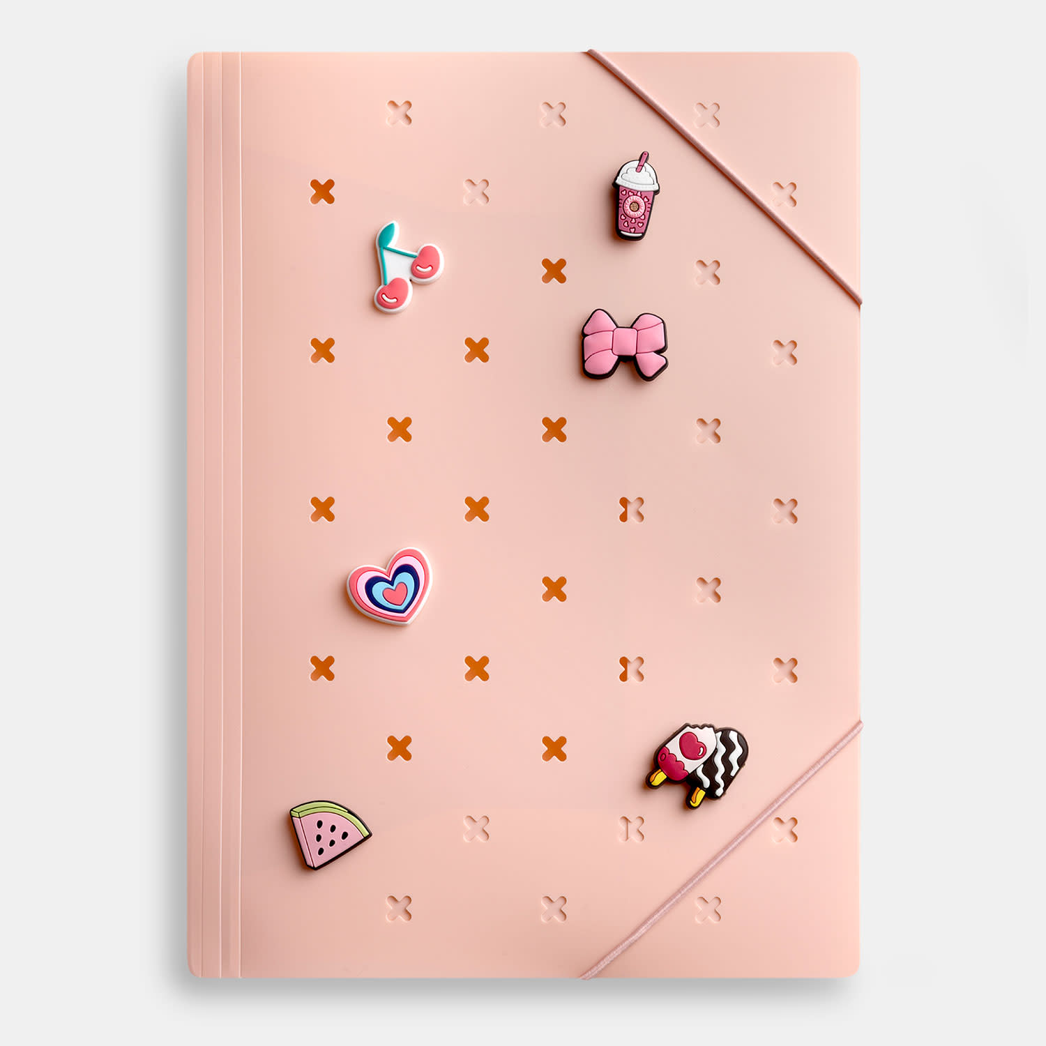 Φάκελος με Λάστιχο Α4 Pin Pink Goomby