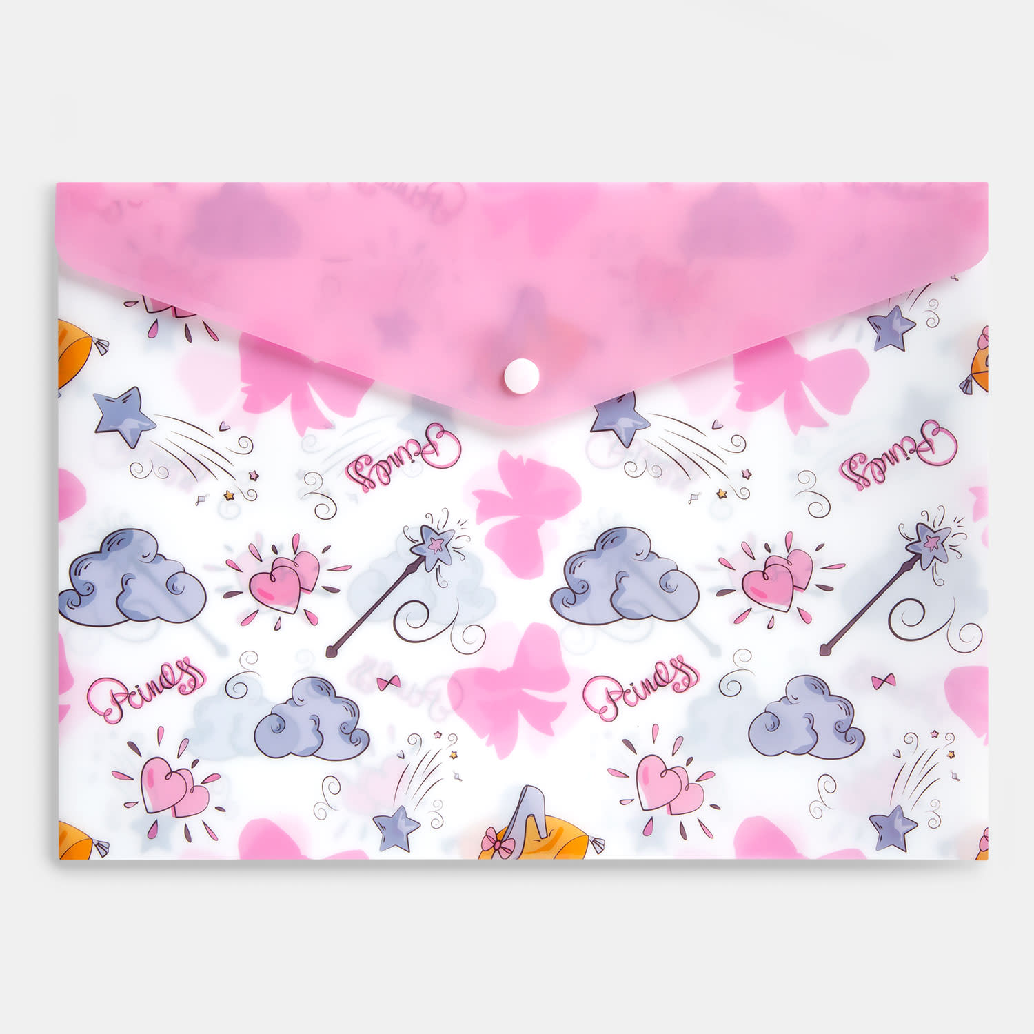 Κάνε κλικ για να δεις την εικόνα 1 του Goomby Button Folder A4 Pink Bows