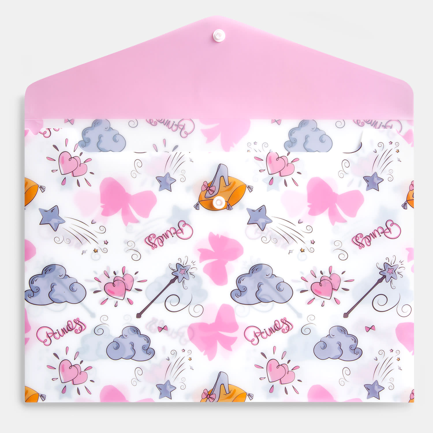 Κάνε κλικ για να δεις την εικόνα 2 του Goomby Button Folder A4 Pink Bows