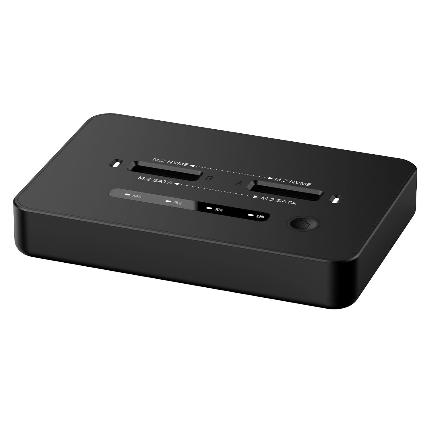 Κάνε κλικ για να δεις την εικόνα 2 του Gembird Docking Station Dual SSD M.2 SATA & NVMe, USB-C