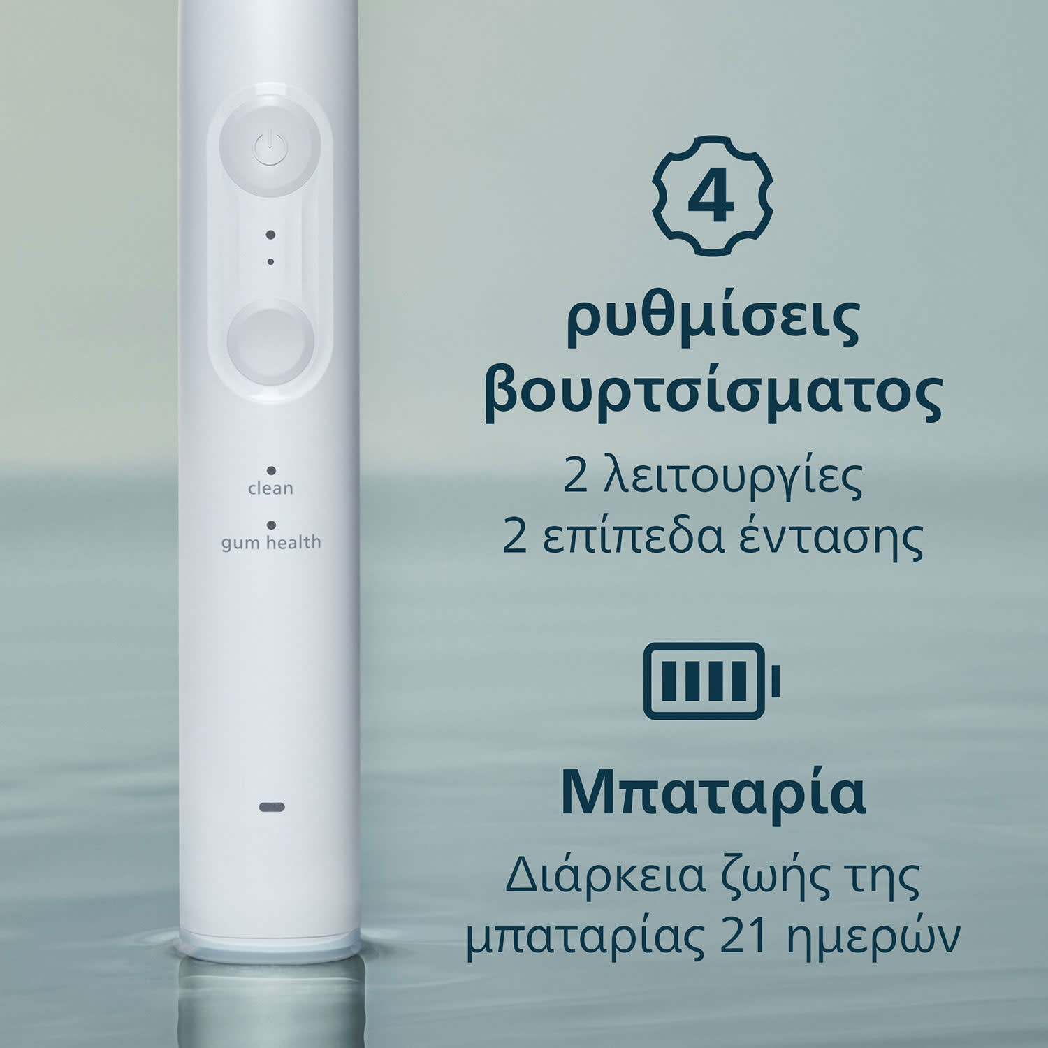 Εικόνα 8 του Philips Οδοντόβουρτσα HX4042/41 Series 4100