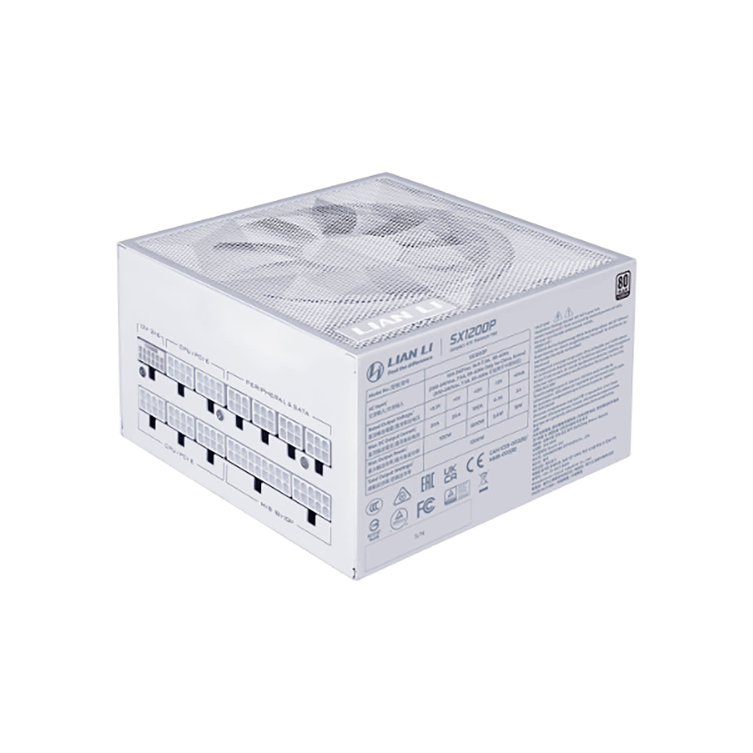 Εικόνα 1 του Lian Li PSU SX 1200P White - PLATINUM 1200W