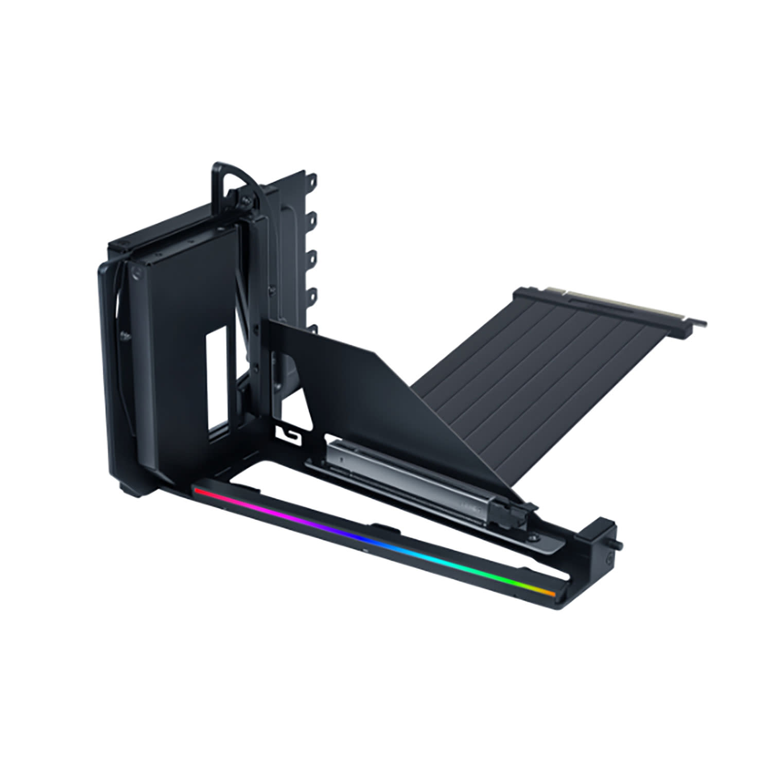 Lian Li Vertical GPU Kit V4 Black - ATX Multi-Directional 4 Slots - Gen 5 Riser Cable - PCI-E 5.0