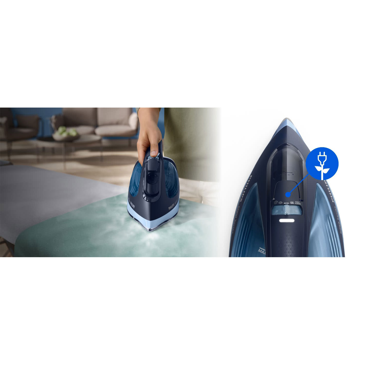 Κάνε κλικ για να δεις την εικόνα 3 του Philips Σίδερο Ατμού DST6120/20 6000