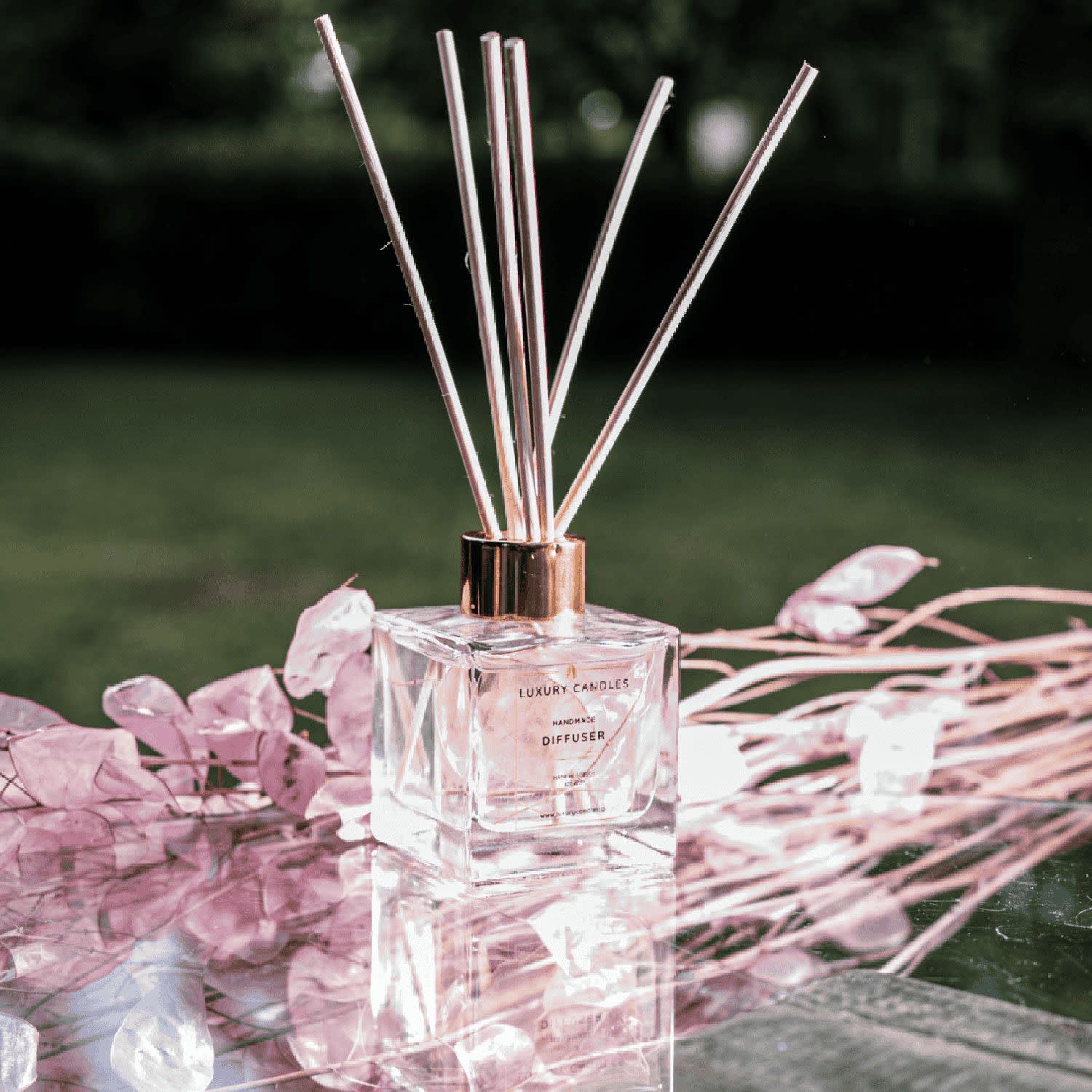 Luxury Candles Αρωματικό Χώρου Lunaria & White Musk