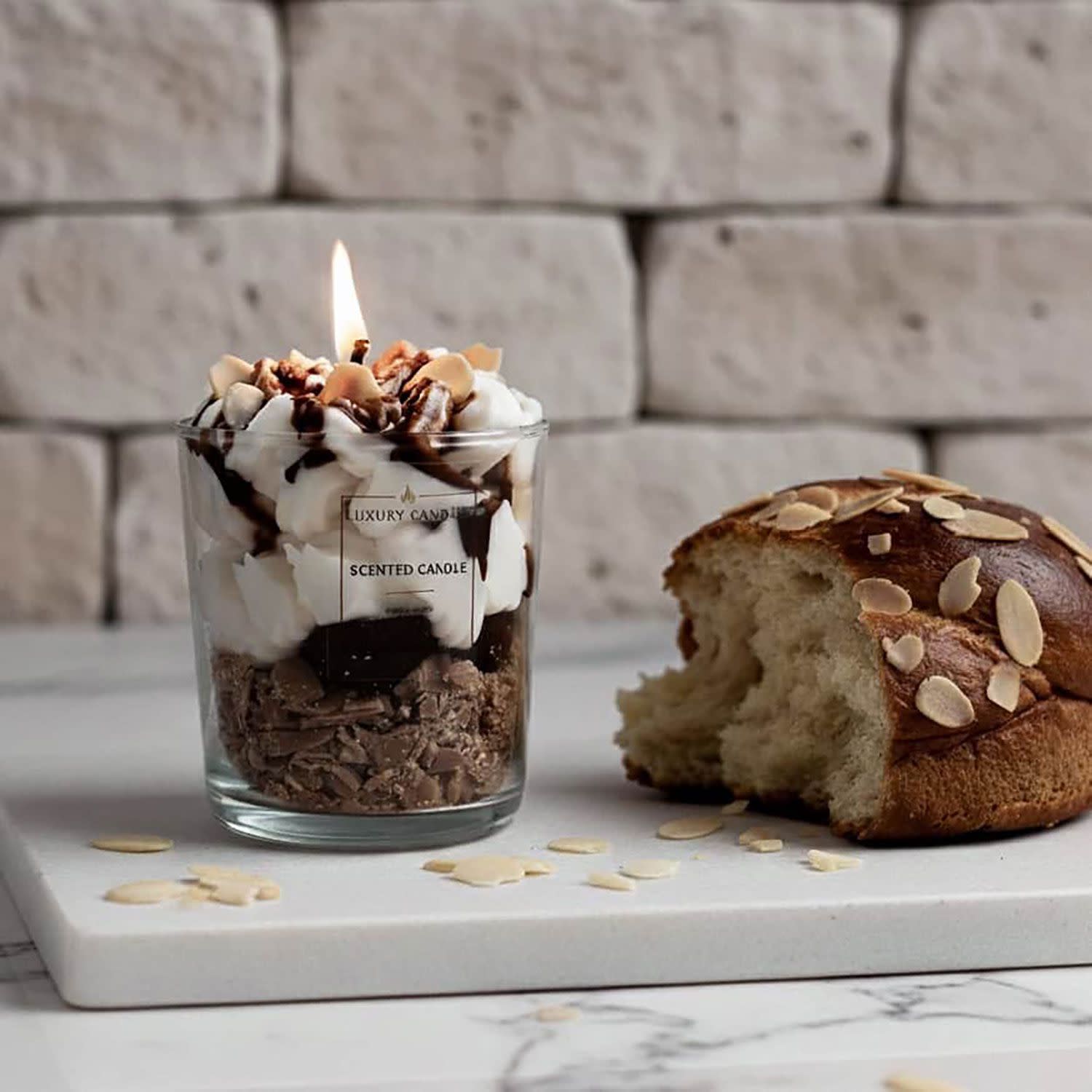 Εικόνα 1 του Luxury Candles Κερί Τσουρέκι Κάστανο