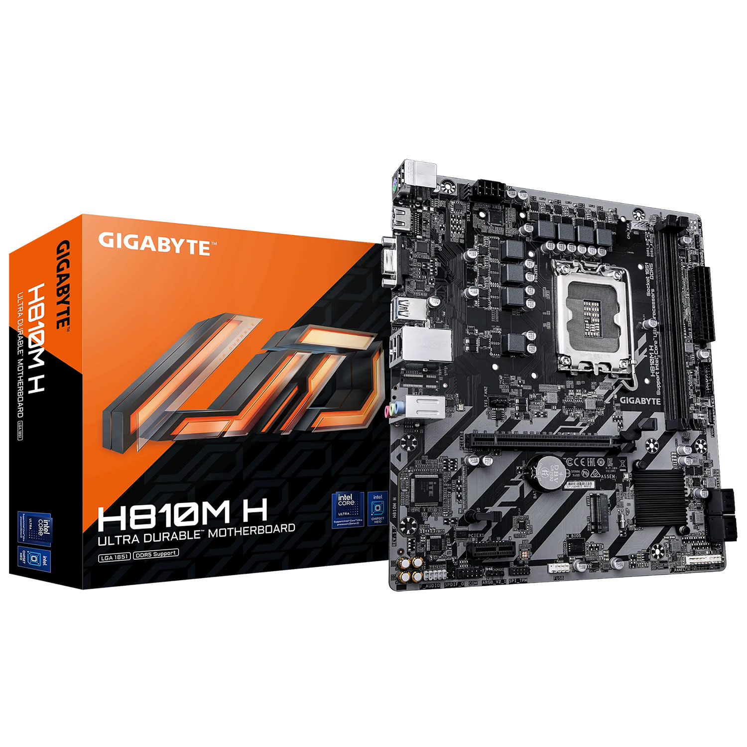 Εικόνα 1 του Gigabyte Motherboard H810M H (H810/1851/DDR5)