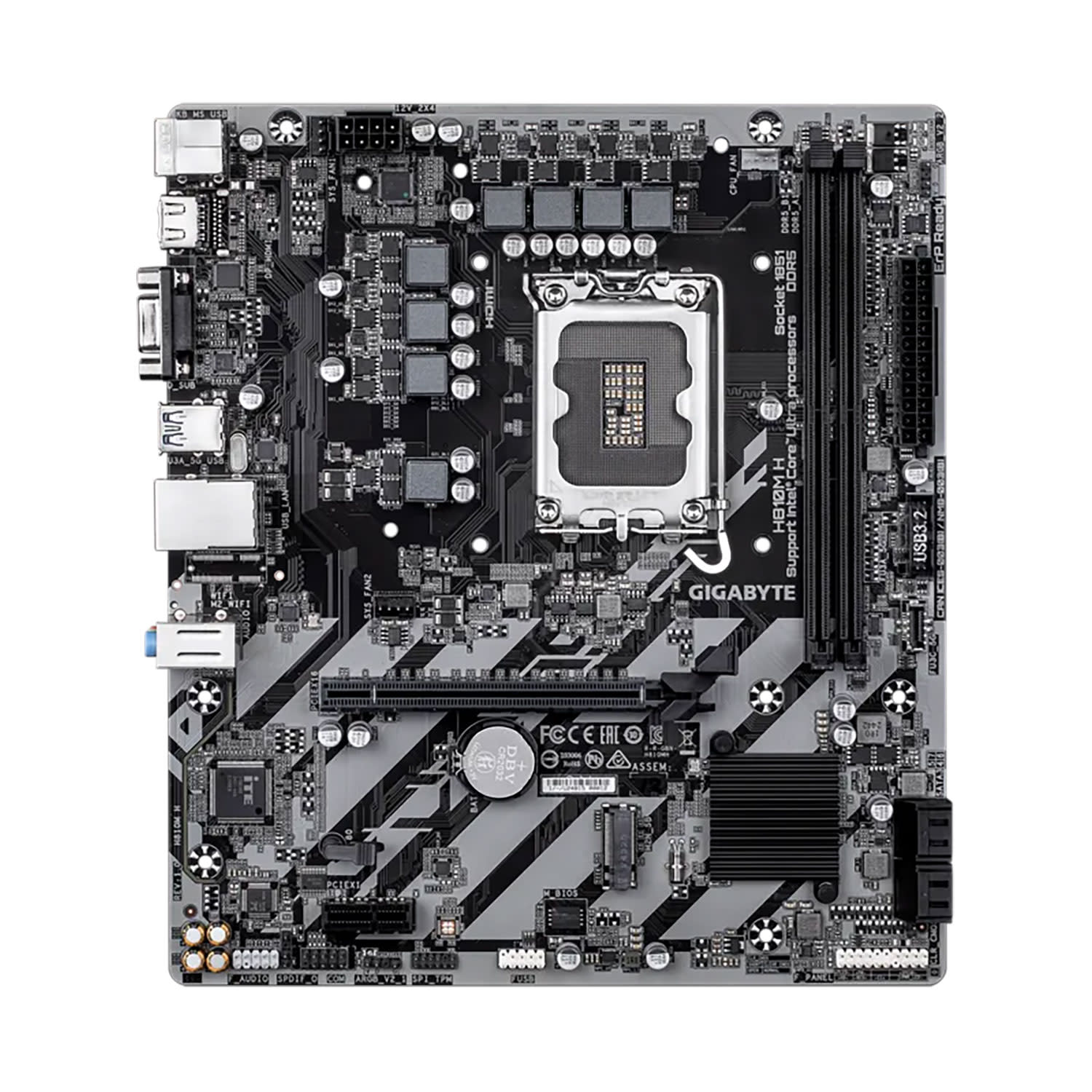 Εικόνα 2 του Gigabyte Motherboard H810M H (H810/1851/DDR5)