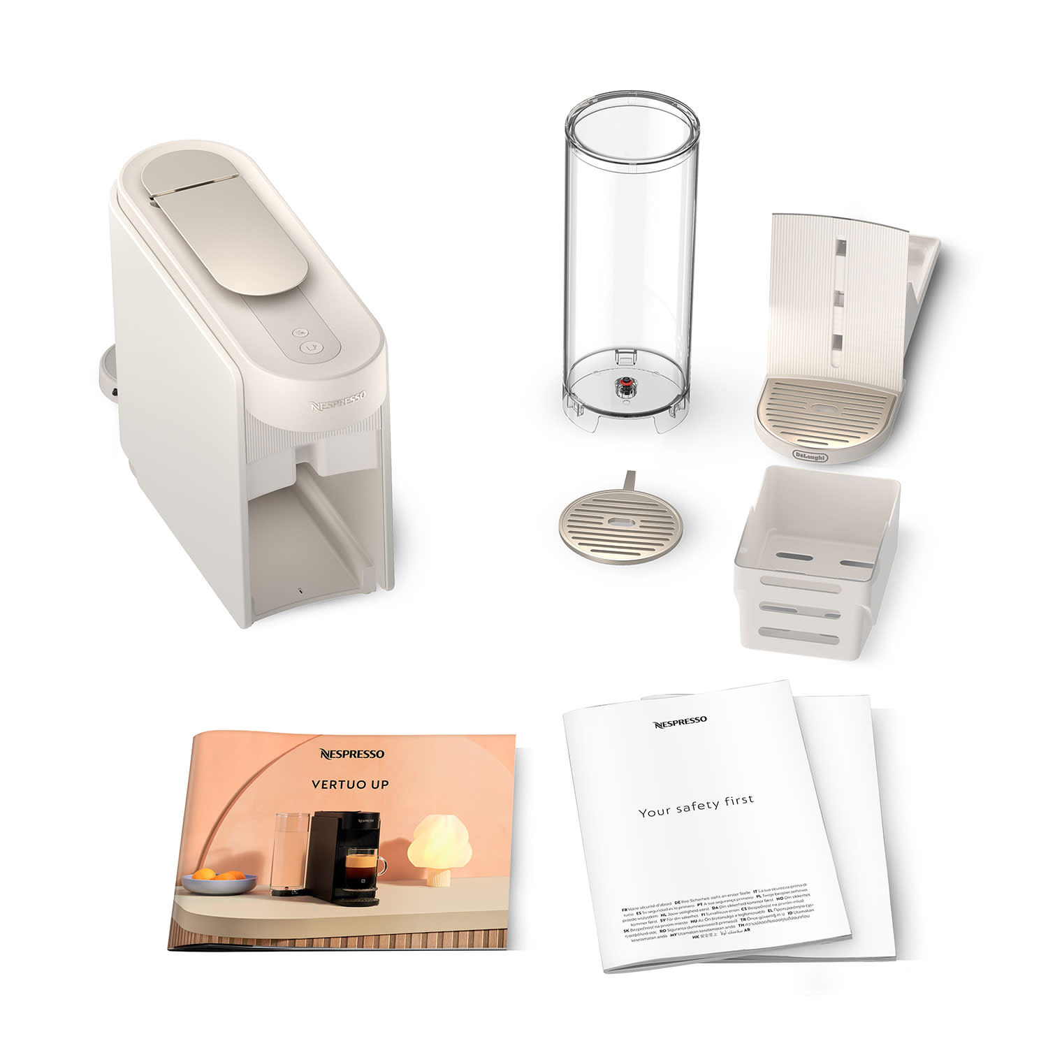 Εικόνα 8 του Delonghi Καφετιέρα Espresso Με κάψουλα ENV200.W Vertuo Up