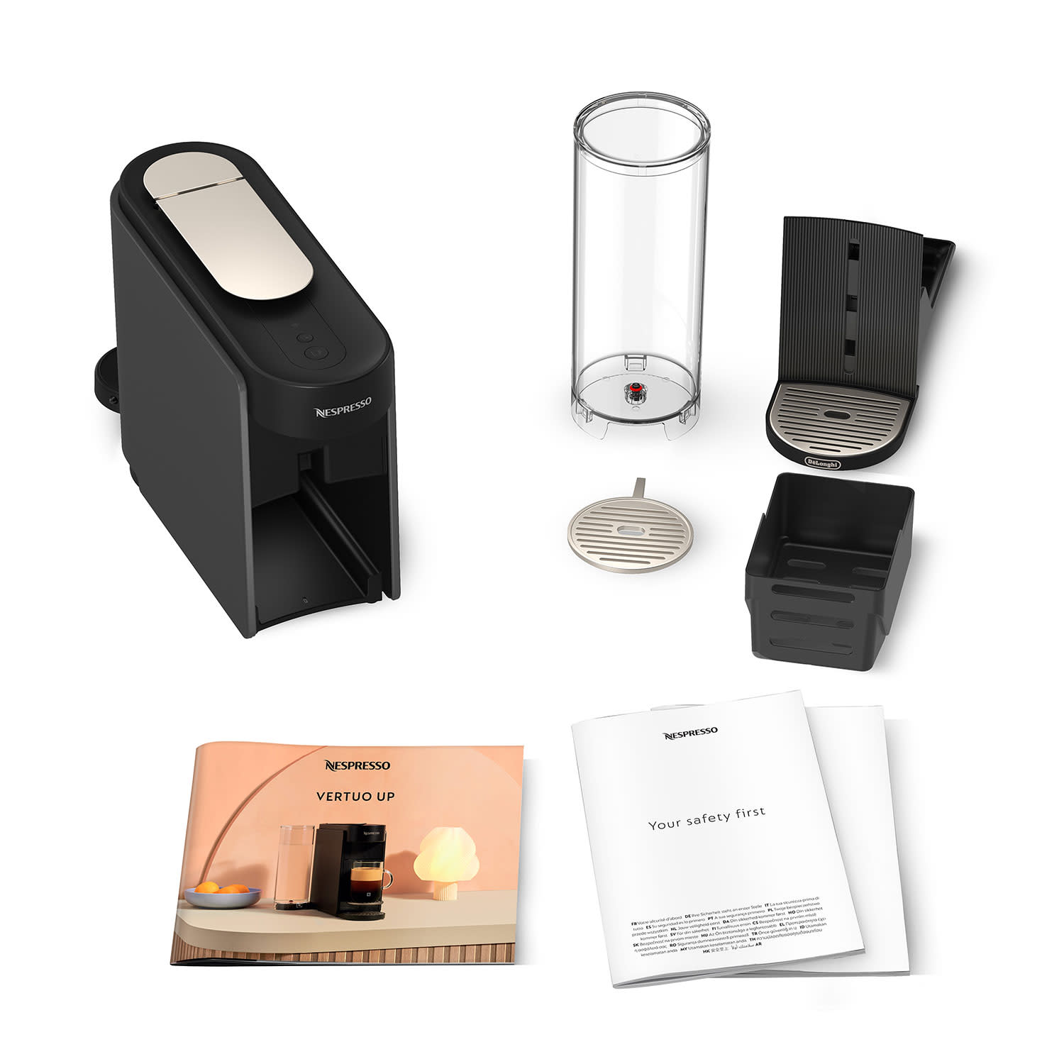 Εικόνα 8 του Delonghi Καφετιέρα Espresso Με κάψουλα ENV200.GY Vertuo Up