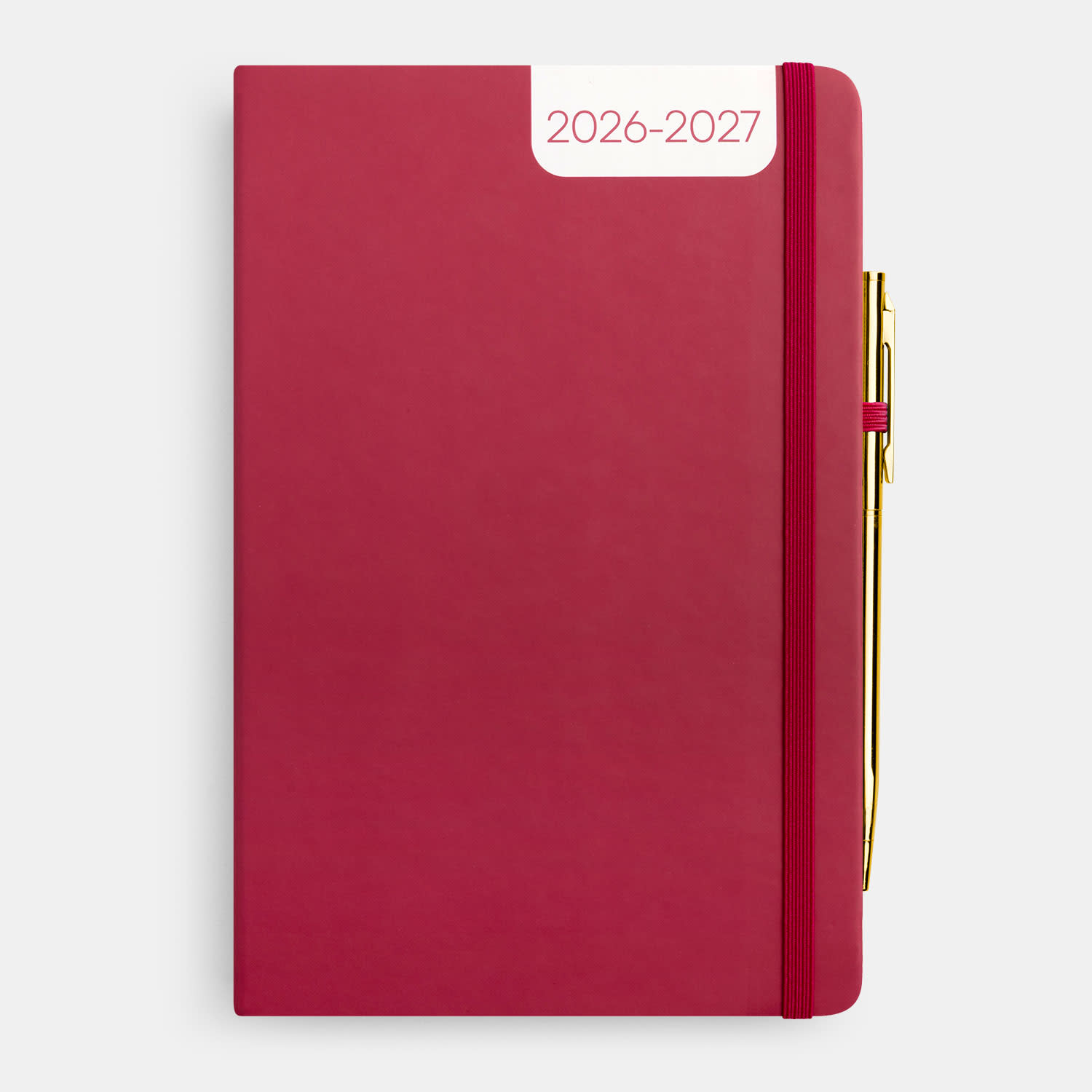 Sentio 2026 - 2027 Ακαδημαϊκό Ημερολόγιο A5 Φούξια