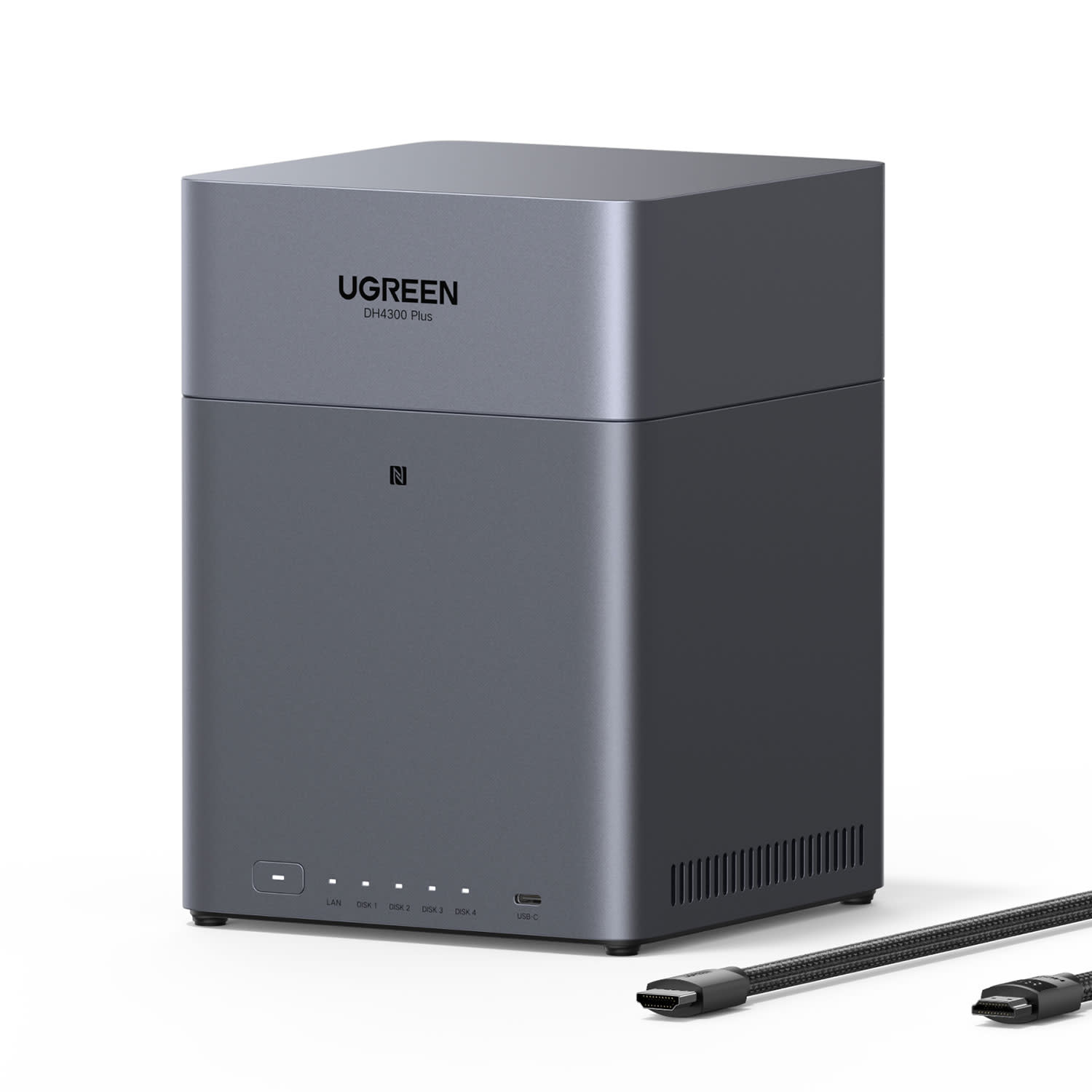 Κάνε κλικ για να δεις την εικόνα 3 του Ugreen DH4300 Plus NAS & 4x 4TB WD HDD Red Plus