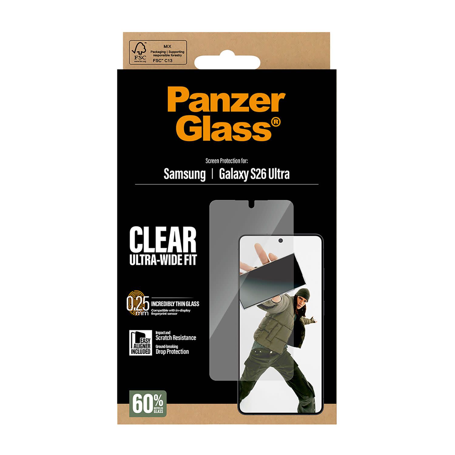 Εικόνα 3 του PanzerGlass Samsung Galaxy S26 Ultra