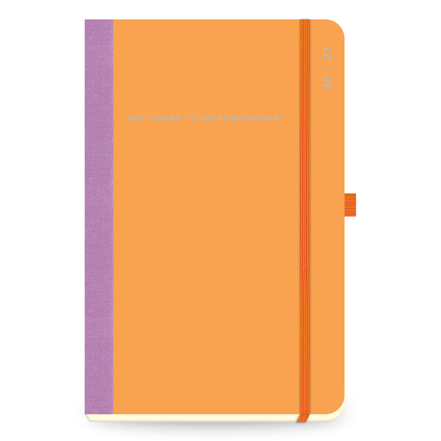 The Writing Fields 2026-2027 Ακαδημαϊκό Ημερολόγιο Flexbook Πορτοκαλί