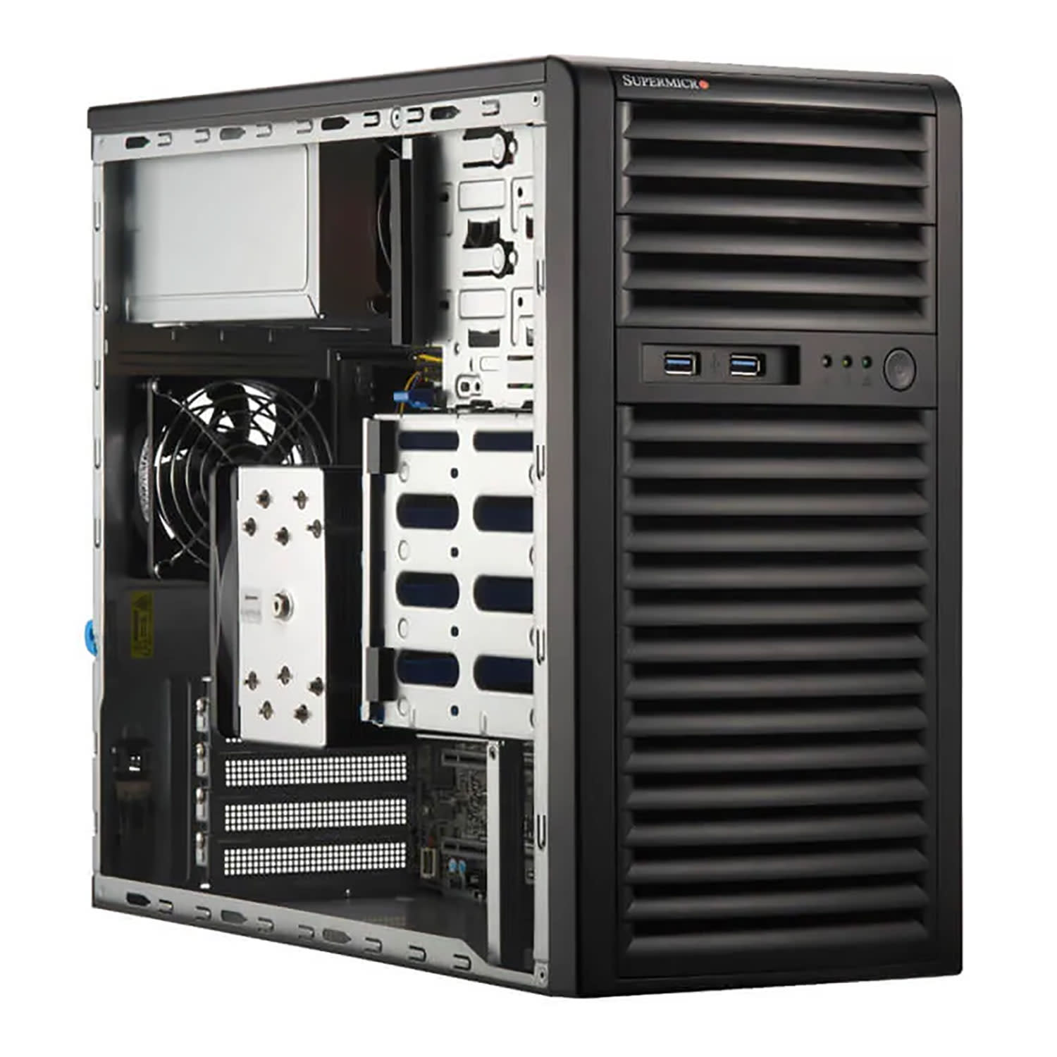 SUPERMICRO Server MT EPYC 4244P/48/2x480