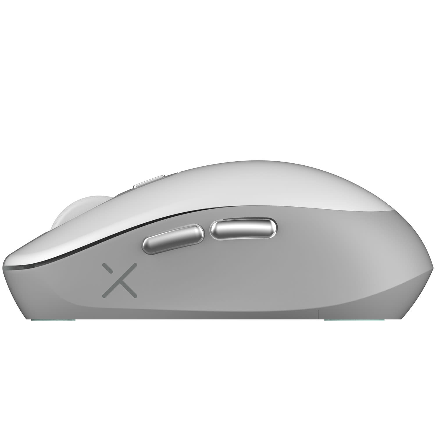 Κάνε κλικ για να δεις την εικόνα 3 του Turbo-X Office Silent Ποντίκι Click Λευκό v2 Ασύρματο