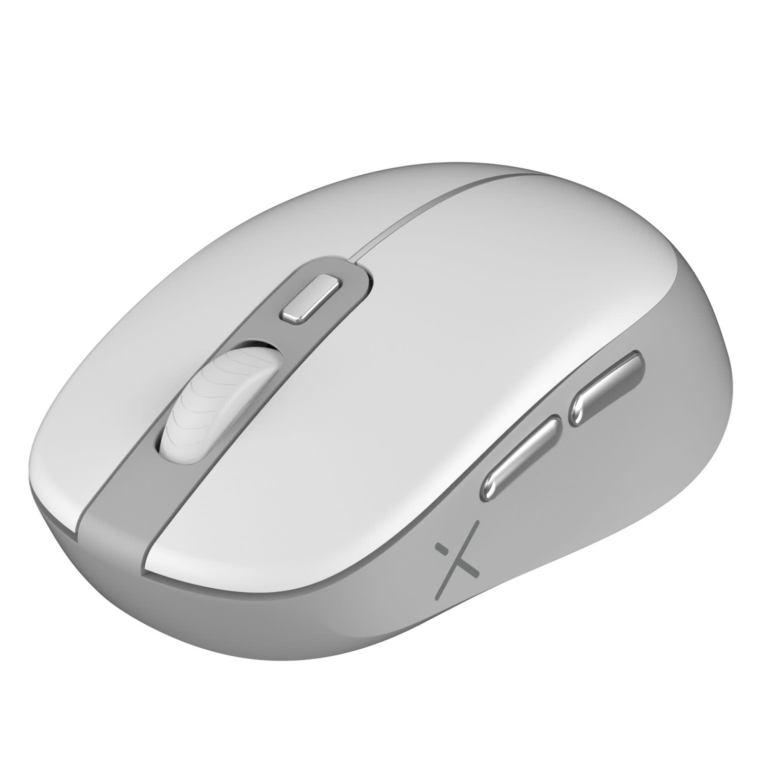 Κάνε κλικ για να δεις την εικόνα 4 του Turbo-X Office Silent Ποντίκι Click Λευκό v2 Ασύρματο